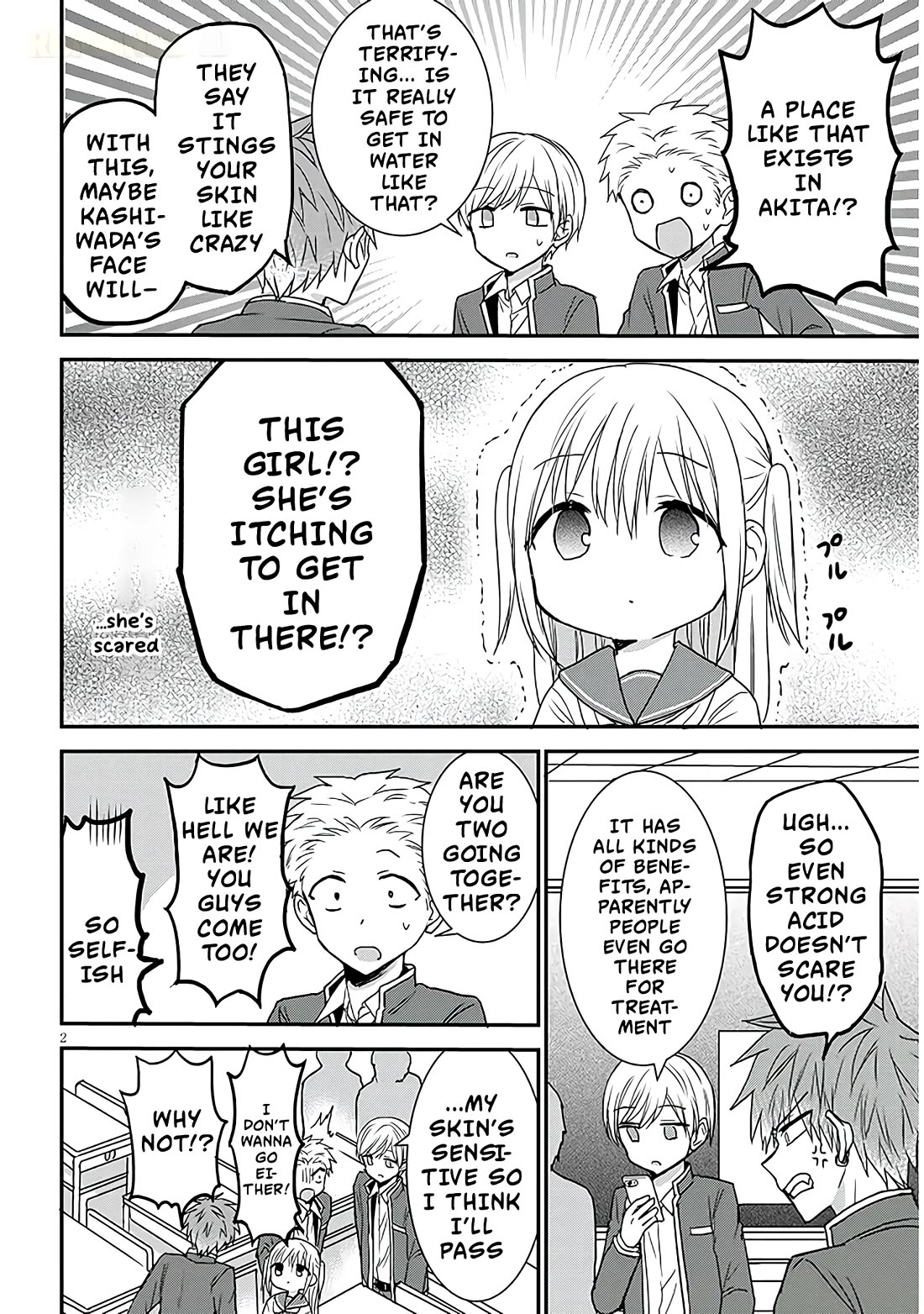 Expressionless Kashiwada-san and Emotional Oota-kun + chapter 22 page 3