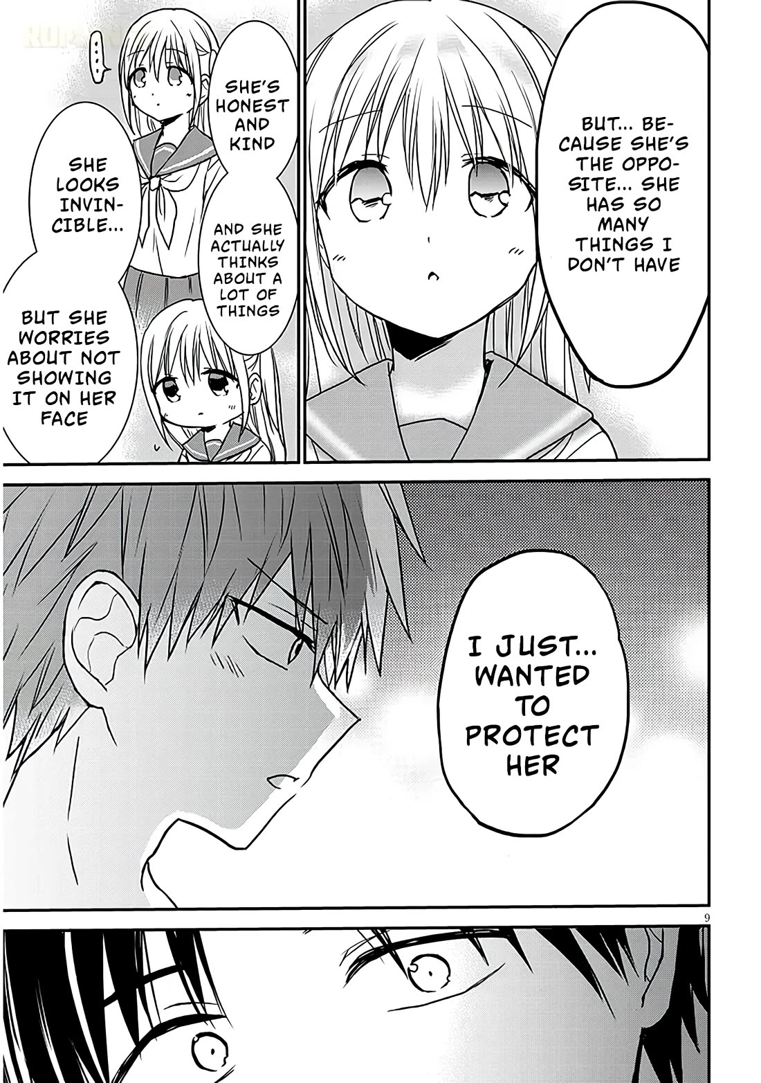 Expressionless Kashiwada-san and Emotional Oota-kun + chapter 23 page 10