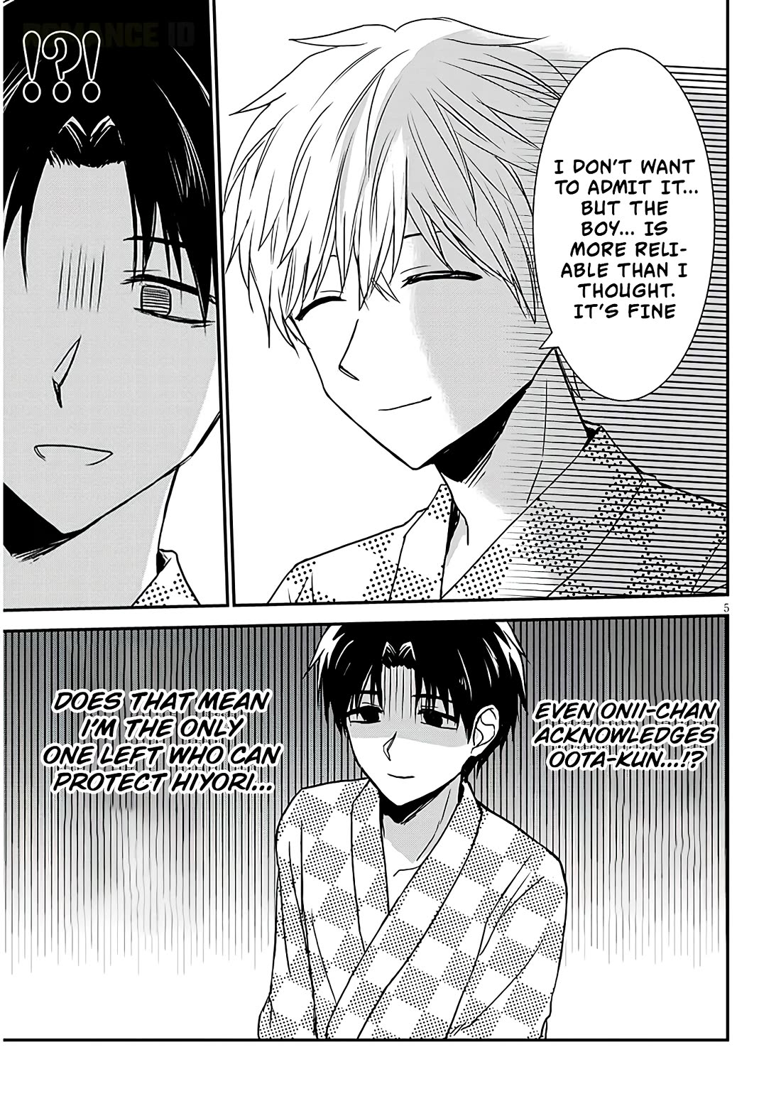 Expressionless Kashiwada-san and Emotional Oota-kun + chapter 23 page 6