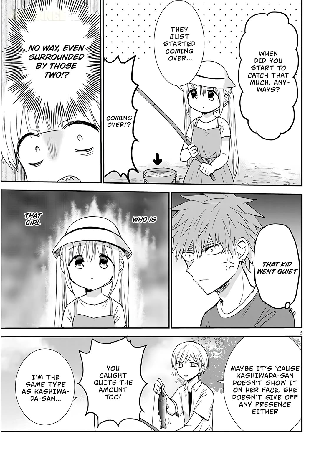 Expressionless Kashiwada-san and Emotional Oota-kun + chapter 4 page 5