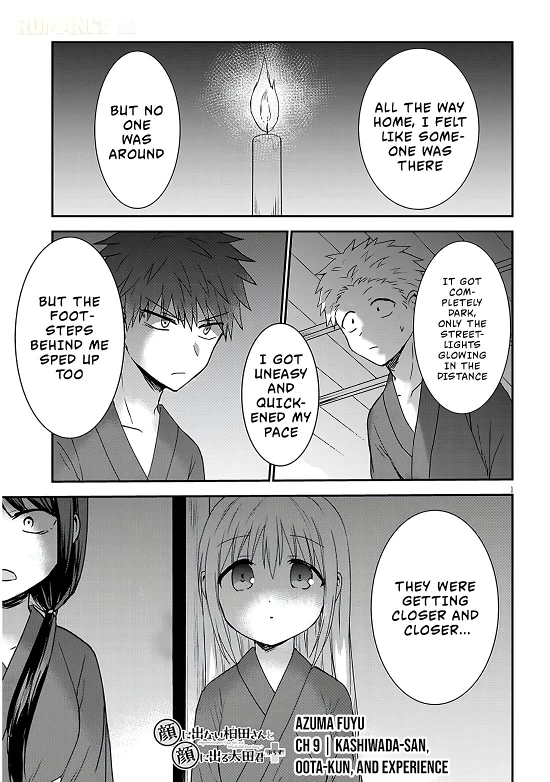 Expressionless Kashiwada-san and Emotional Oota-kun + chapter 9 page 2