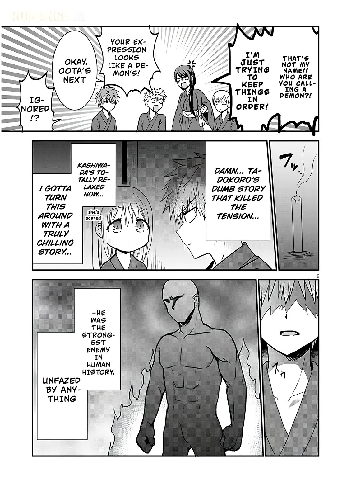 Expressionless Kashiwada-san and Emotional Oota-kun + chapter 9 page 6