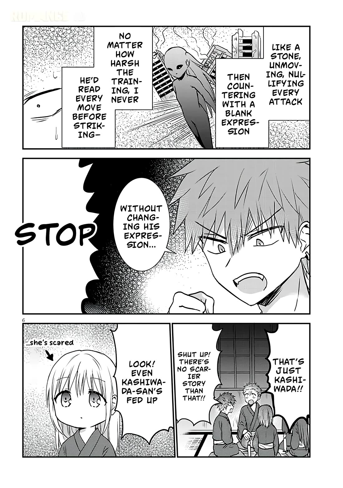 Expressionless Kashiwada-san and Emotional Oota-kun + chapter 9 page 7