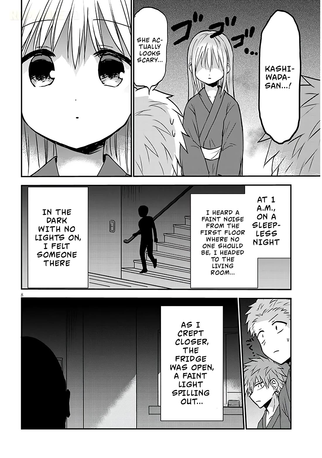Expressionless Kashiwada-san and Emotional Oota-kun + chapter 9 page 9