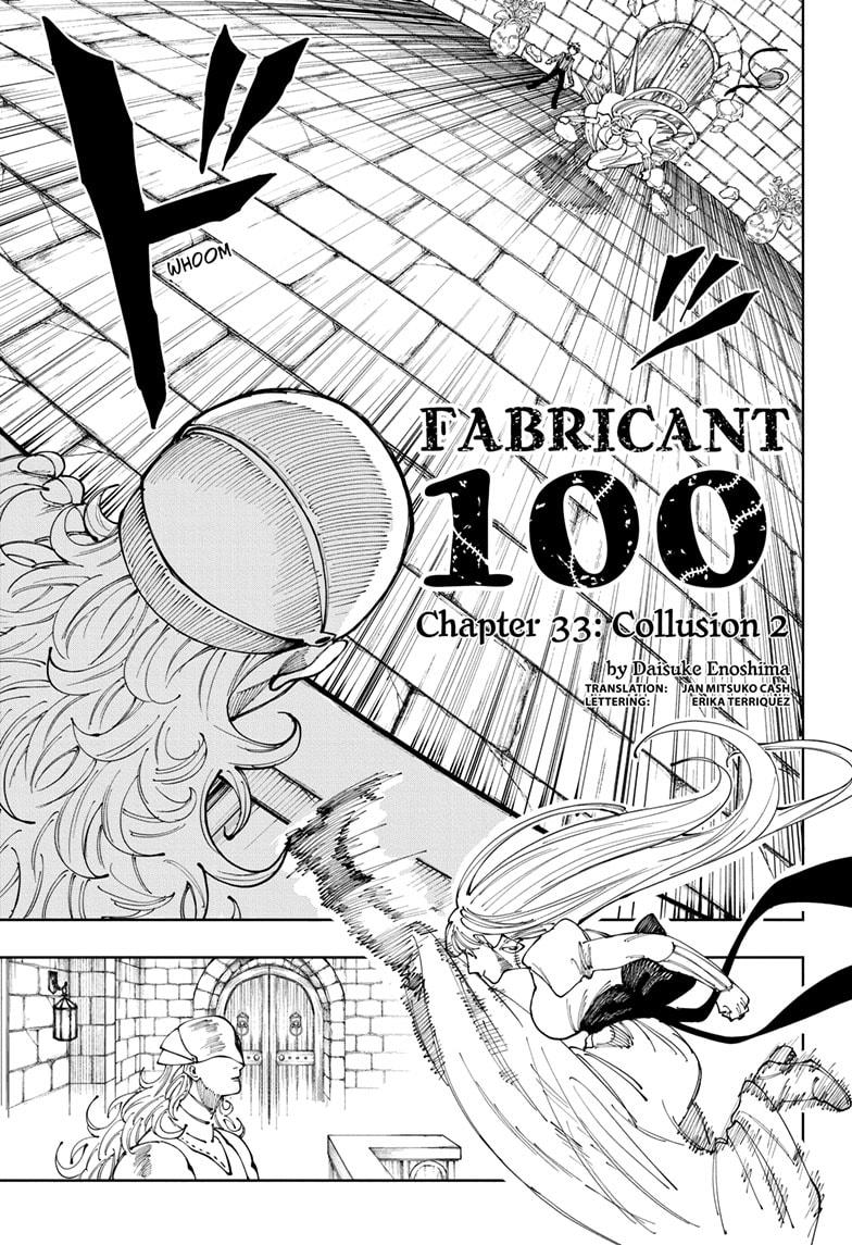 Fabricant 100 chapter 33 page 1