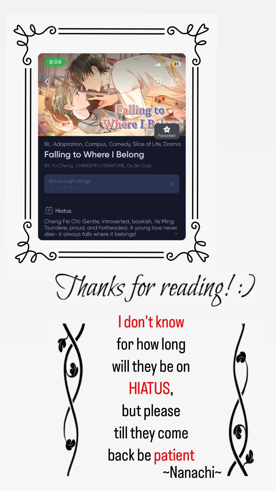 Falling To Where I Belong chapter 114.1 page 2