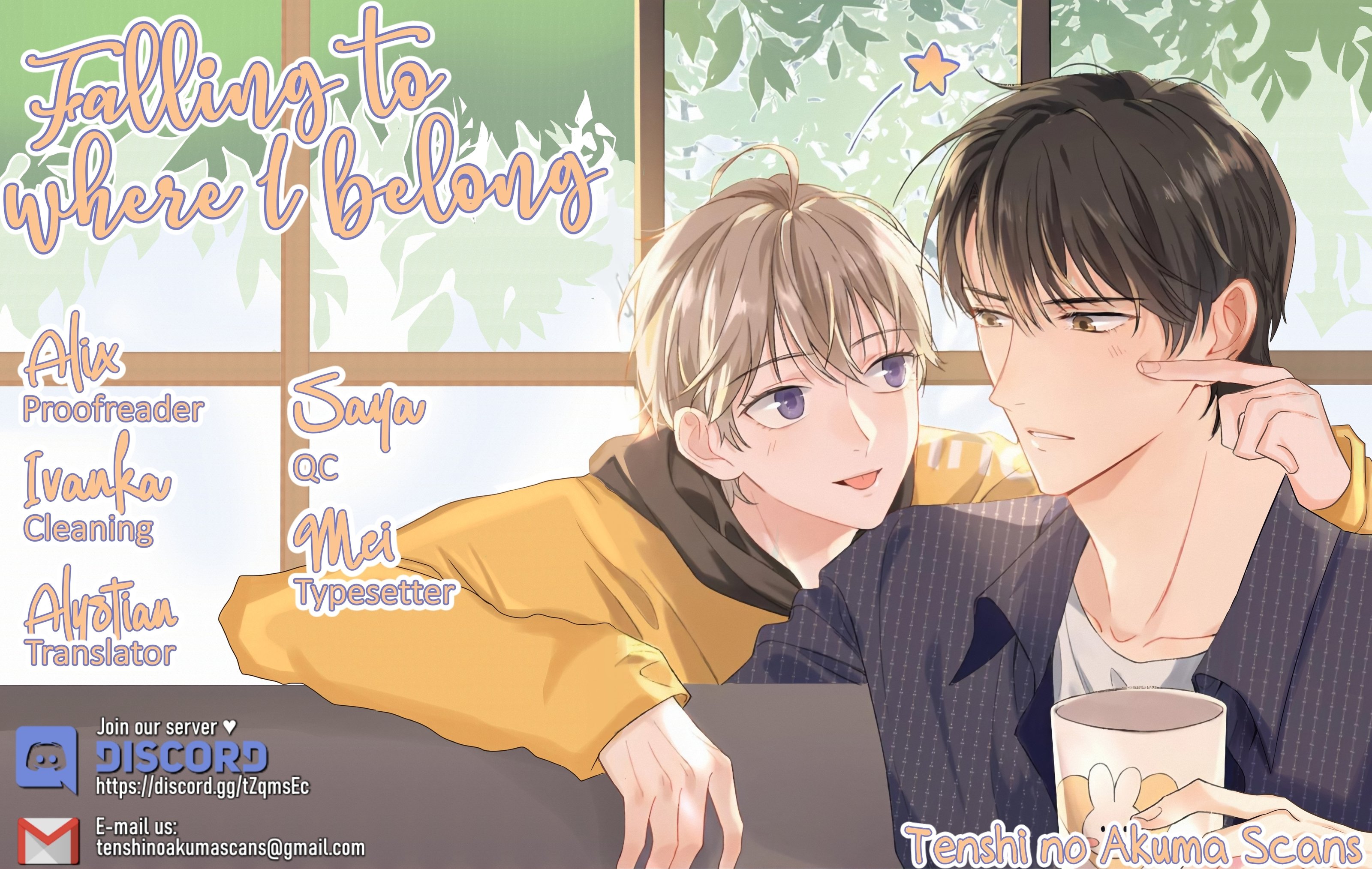 Falling To Where I Belong chapter 9 page 1