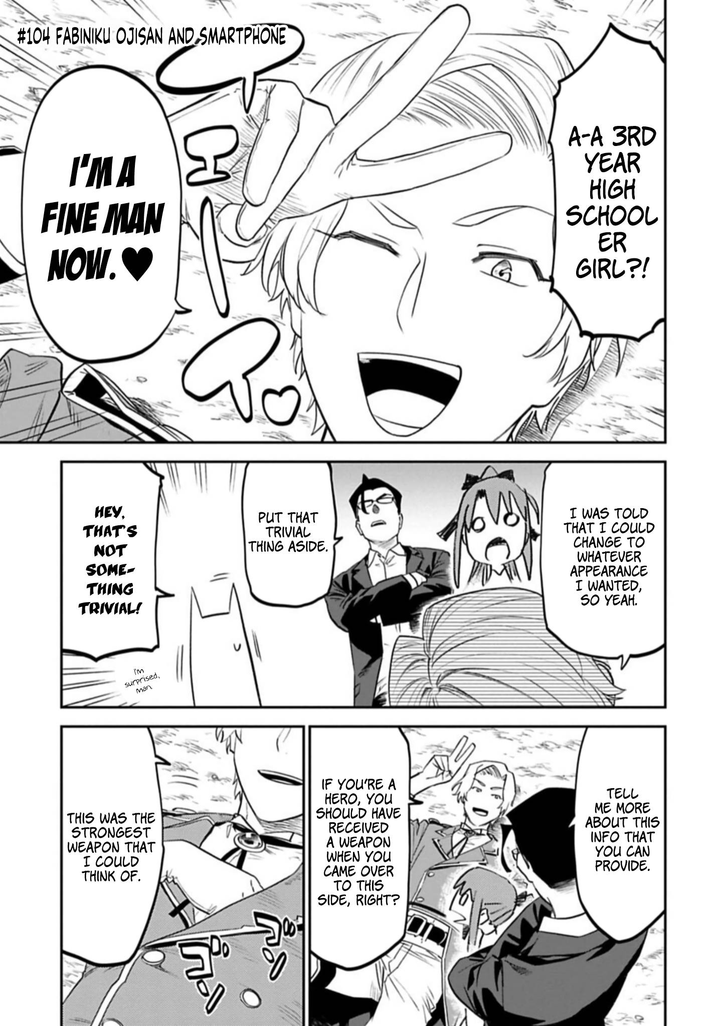 Fantasy Bishoujo Juniku Ojisan to chapter 104 page 1