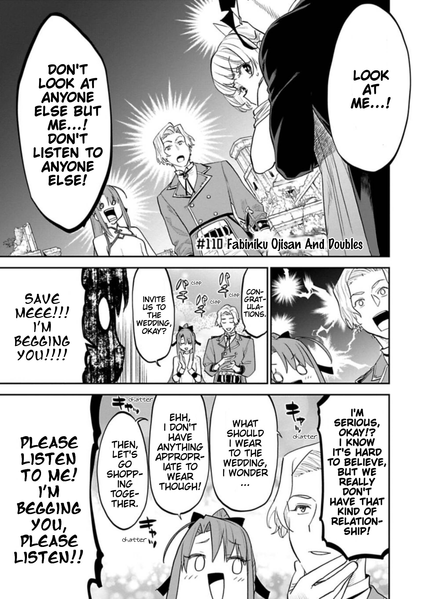 Fantasy Bishoujo Juniku Ojisan to chapter 110 page 1