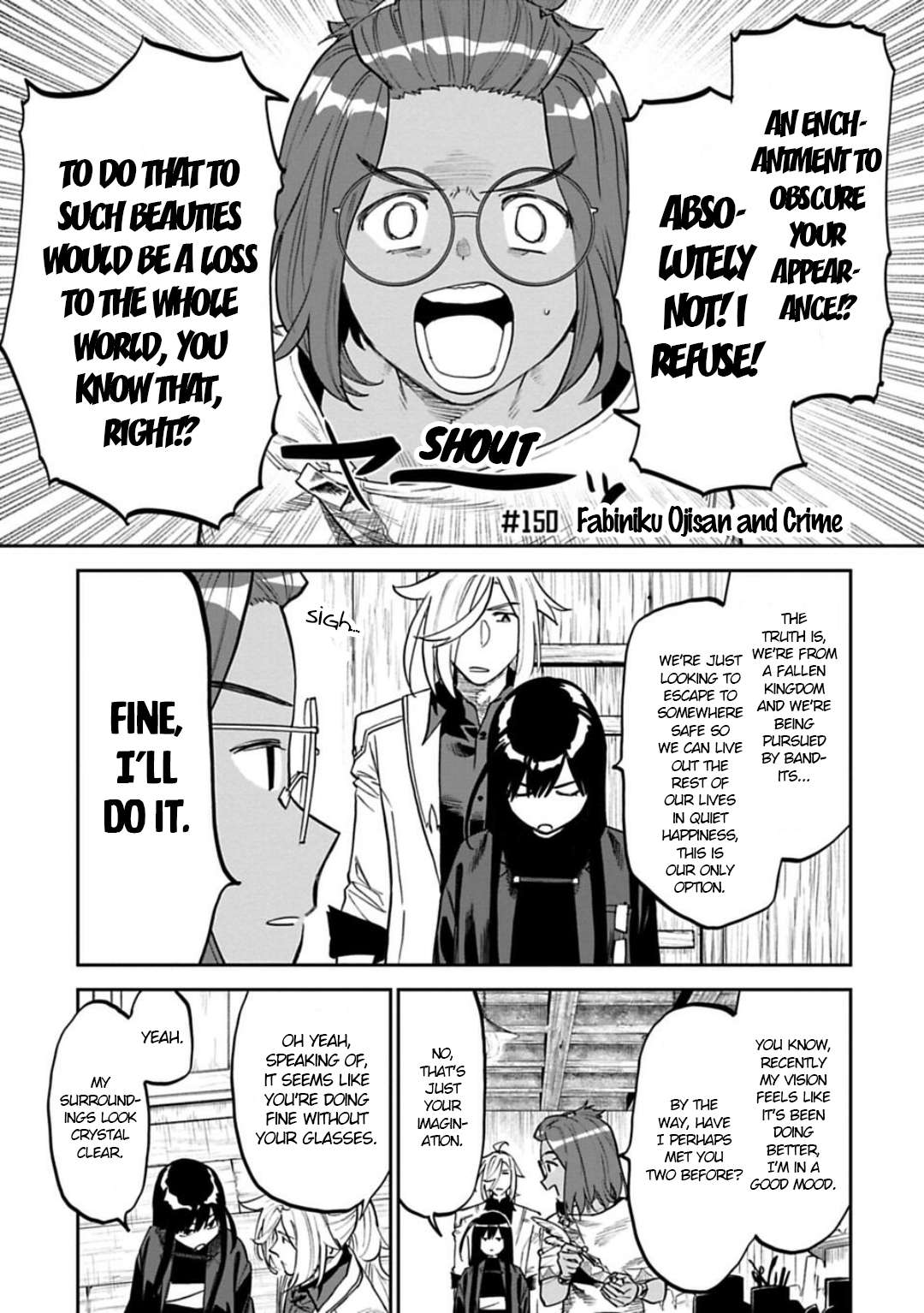 Fantasy Bishoujo Juniku Ojisan to chapter 150 page 1