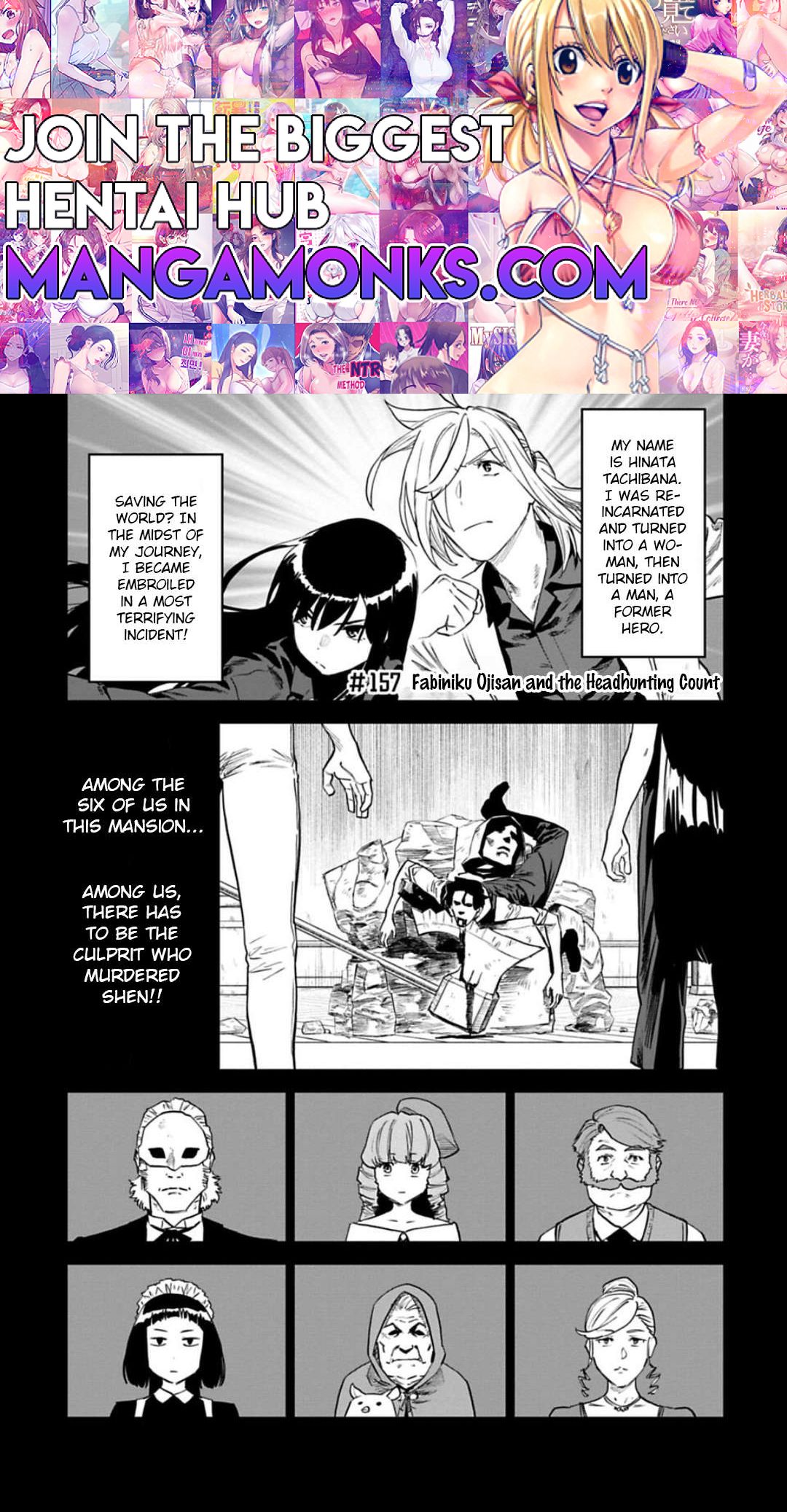 Fantasy Bishoujo Juniku Ojisan to chapter 157 page 1