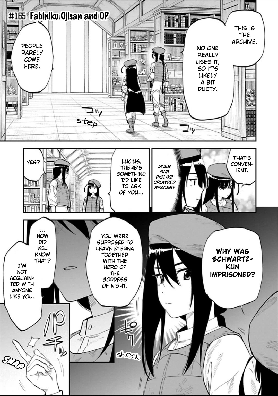 Fantasy Bishoujo Juniku Ojisan to chapter 165 page 1