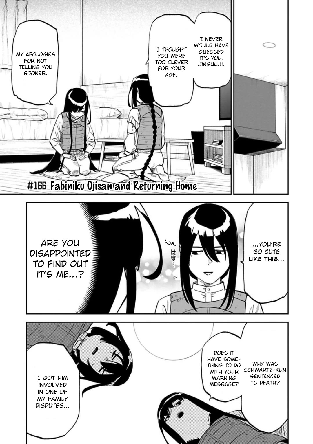 Fantasy Bishoujo Juniku Ojisan to chapter 166 page 1