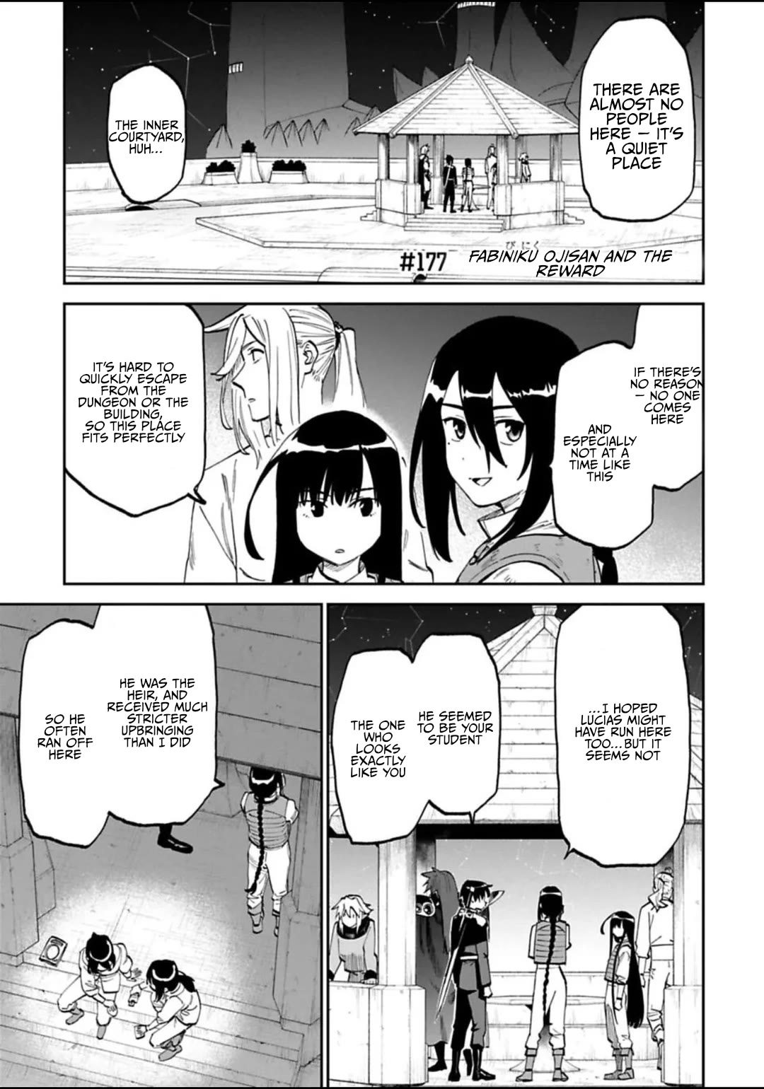 Fantasy Bishoujo Juniku Ojisan to chapter 177 page 1