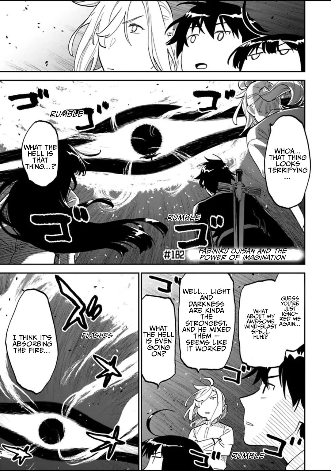 Fantasy Bishoujo Juniku Ojisan to chapter 182 page 1