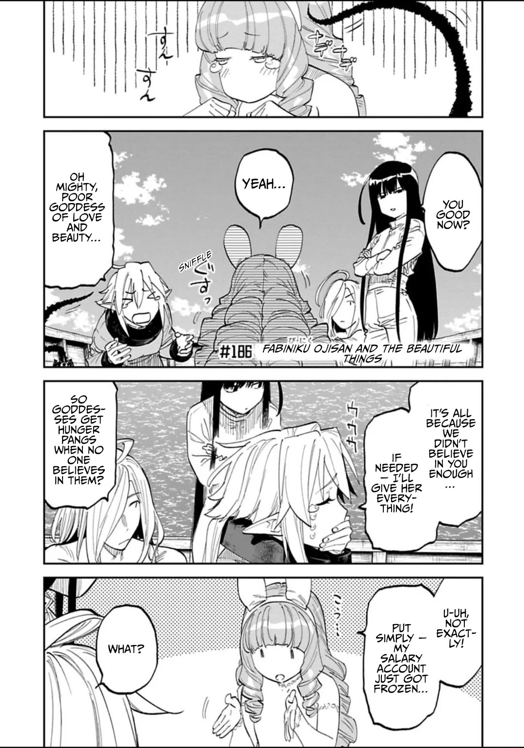Fantasy Bishoujo Juniku Ojisan to chapter 186 page 1