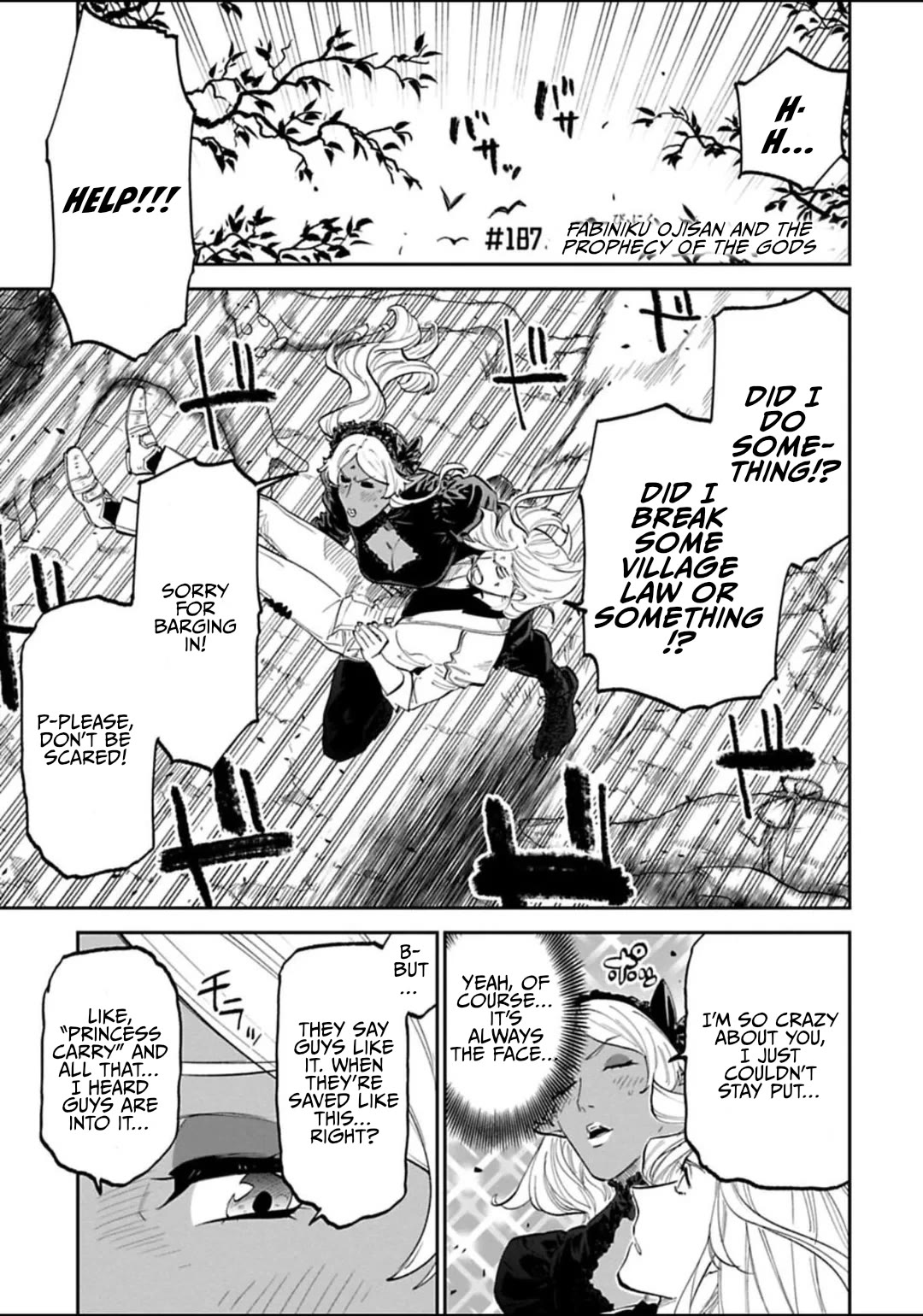 Fantasy Bishoujo Juniku Ojisan to chapter 187 page 1