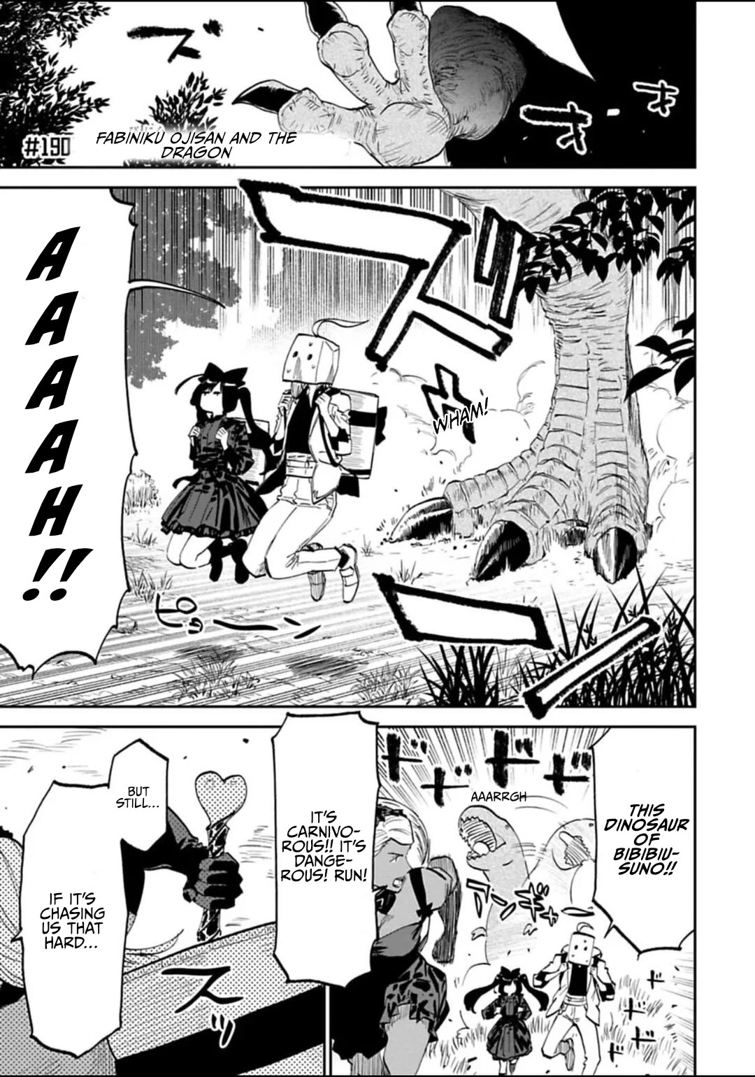 Fantasy Bishoujo Juniku Ojisan to chapter 190 page 1