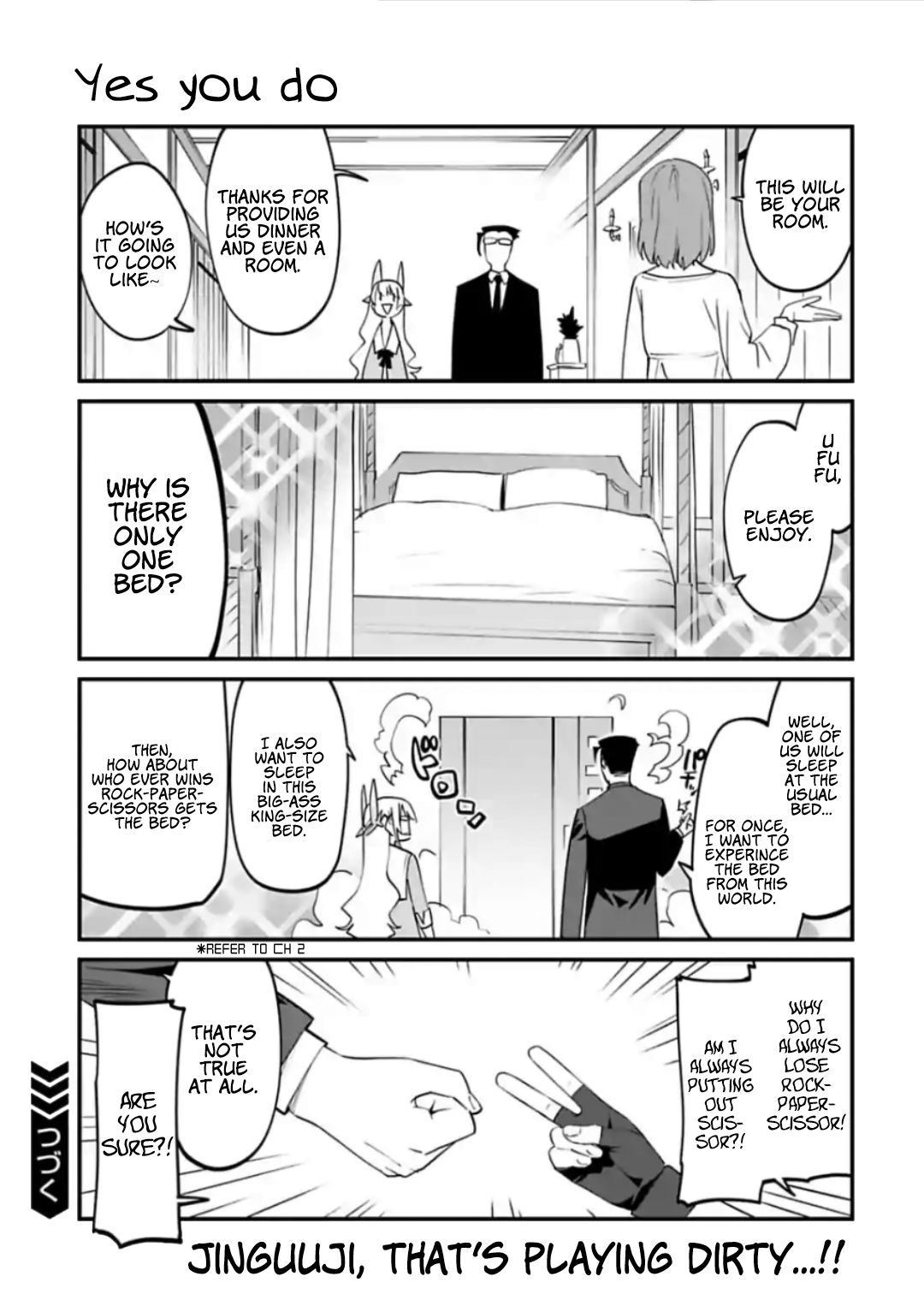 Fantasy Bishoujo Juniku Ojisan to chapter 21.5 page 7