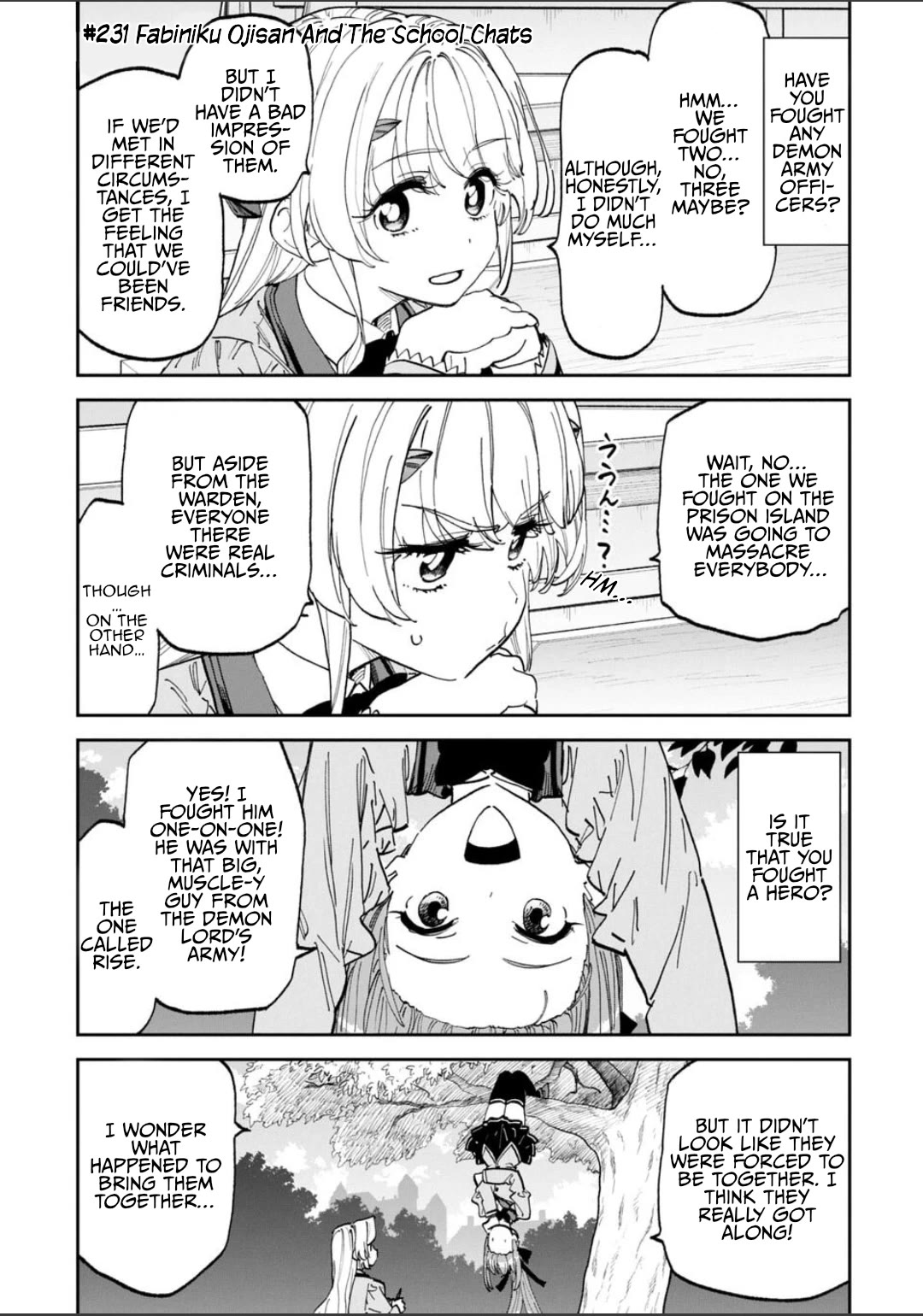 Fantasy Bishoujo Juniku Ojisan to chapter 231 page 1