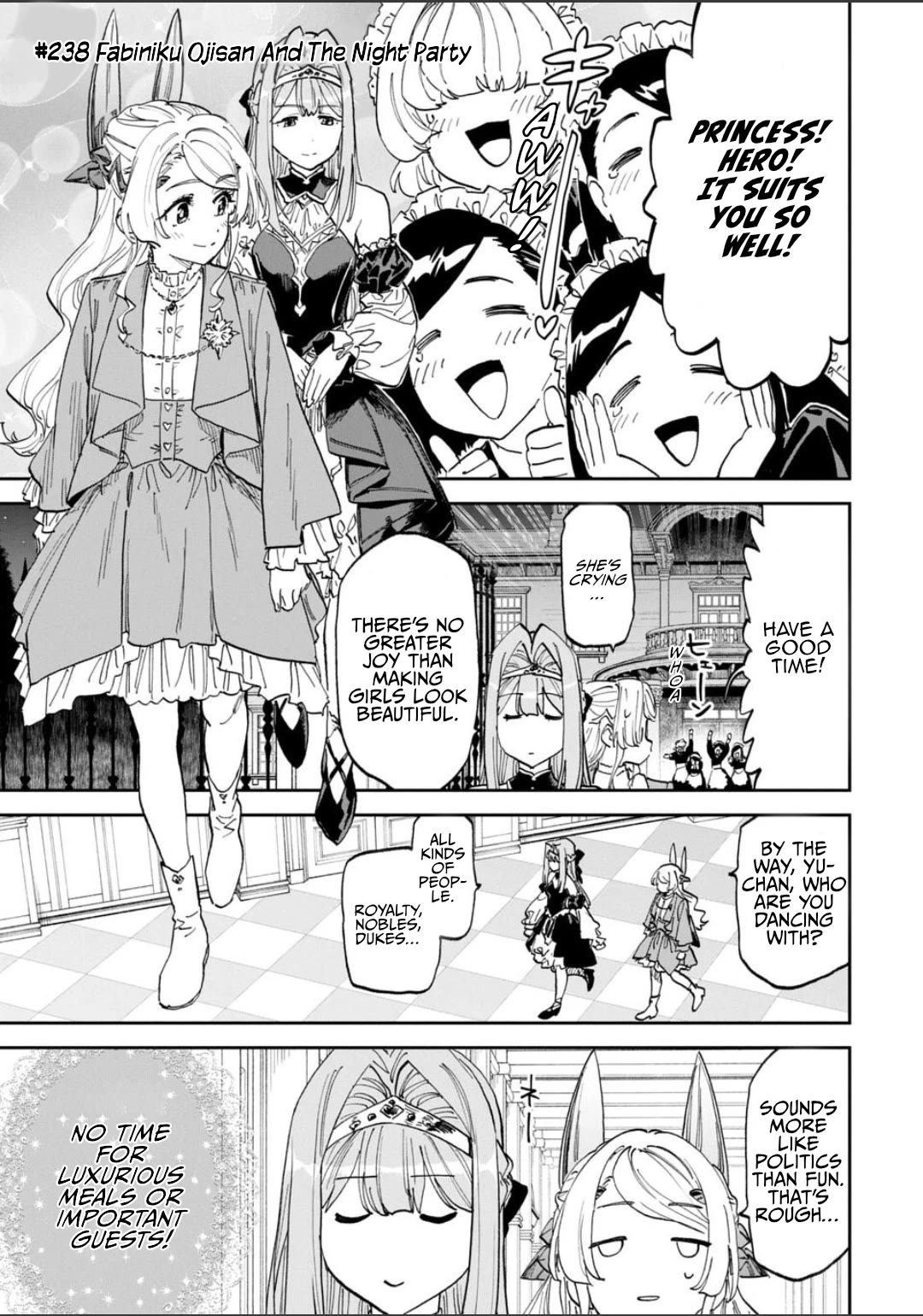 Fantasy Bishoujo Juniku Ojisan to chapter 238 page 1