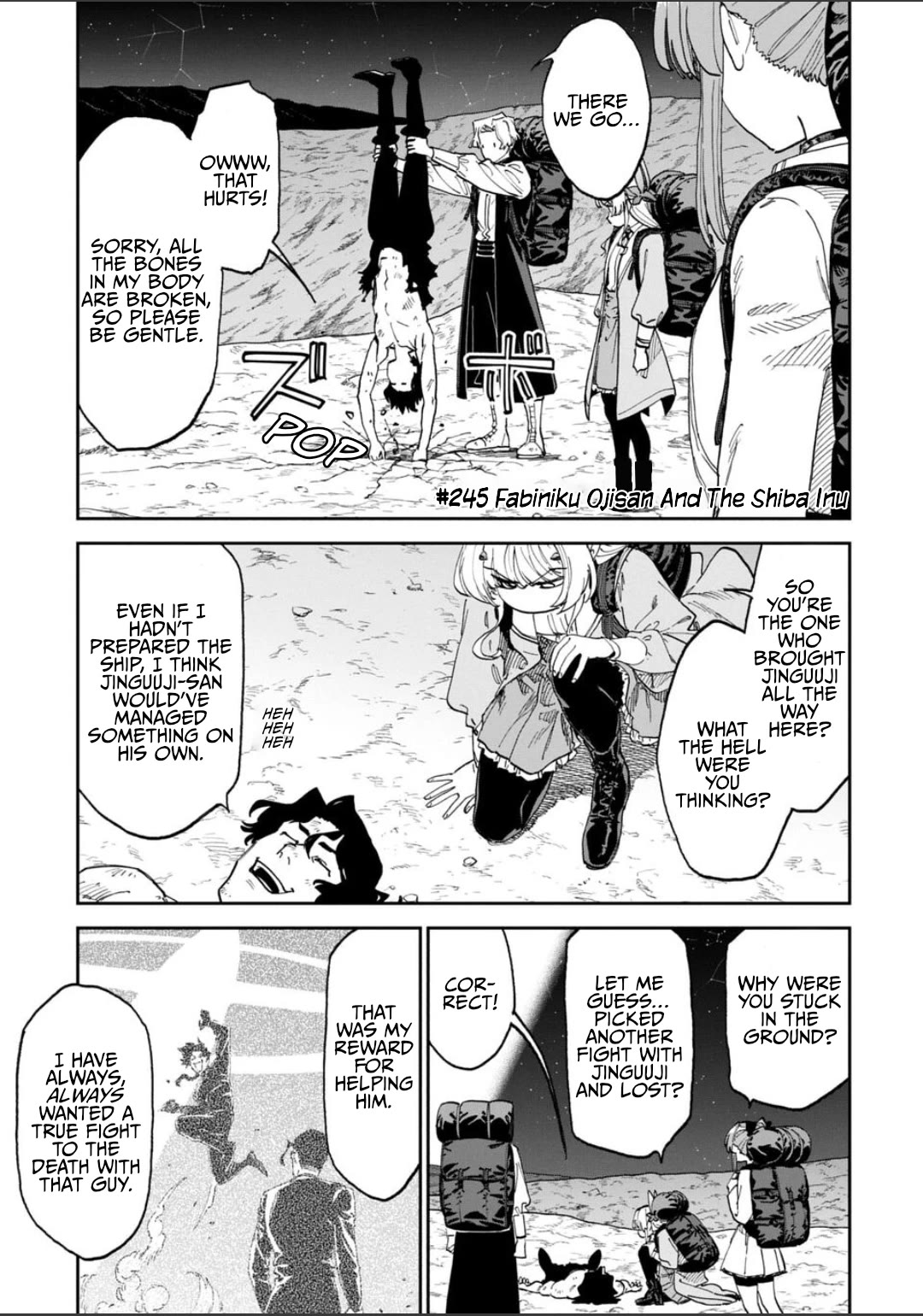 Fantasy Bishoujo Juniku Ojisan to chapter 245 page 1