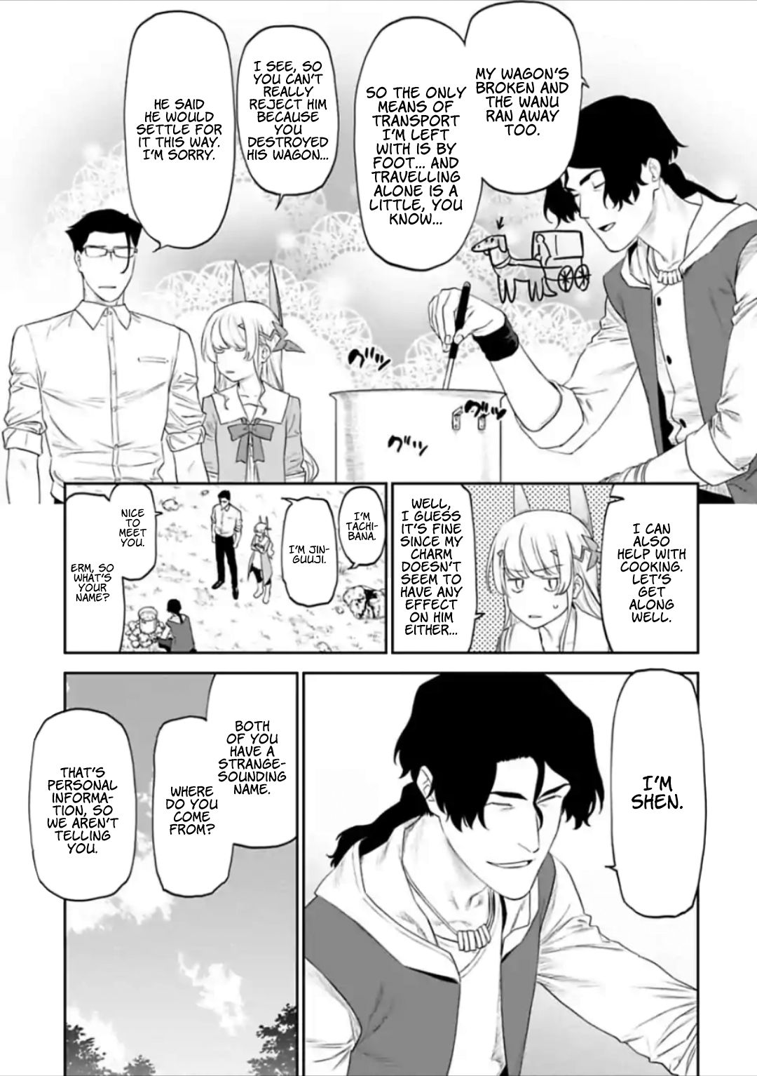 Fantasy Bishoujo Juniku Ojisan to chapter 33 page 3