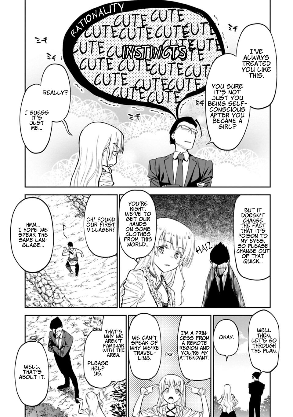 Fantasy Bishoujo Juniku Ojisan to chapter 4 page 11