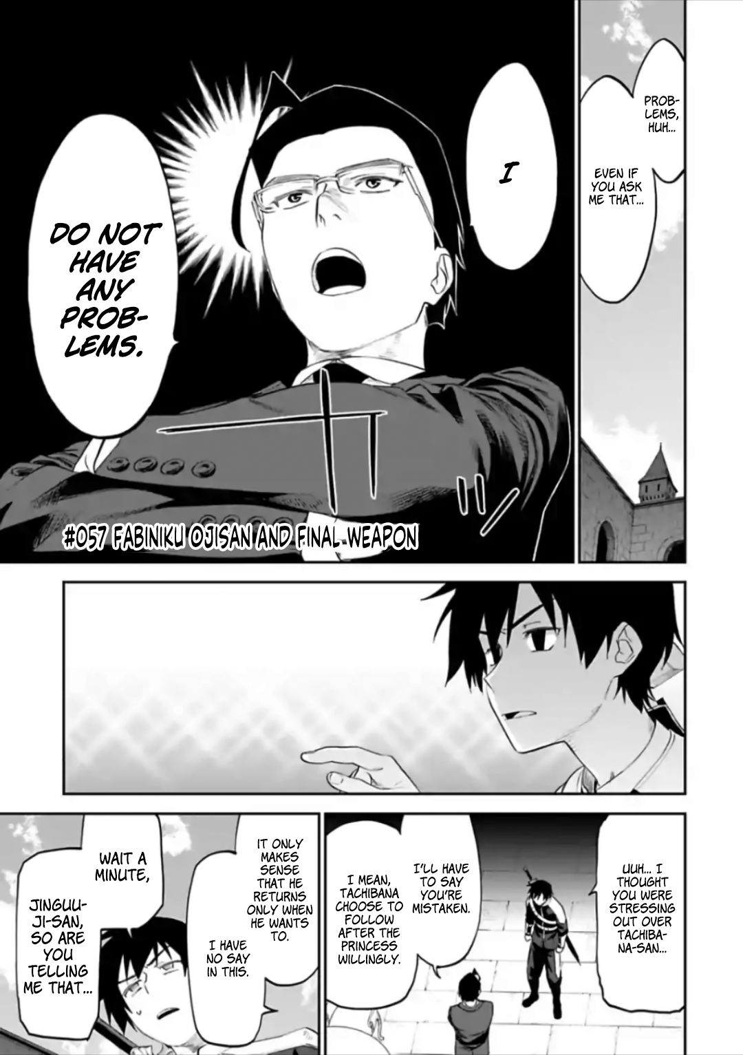 Fantasy Bishoujo Juniku Ojisan to chapter 57 page 1