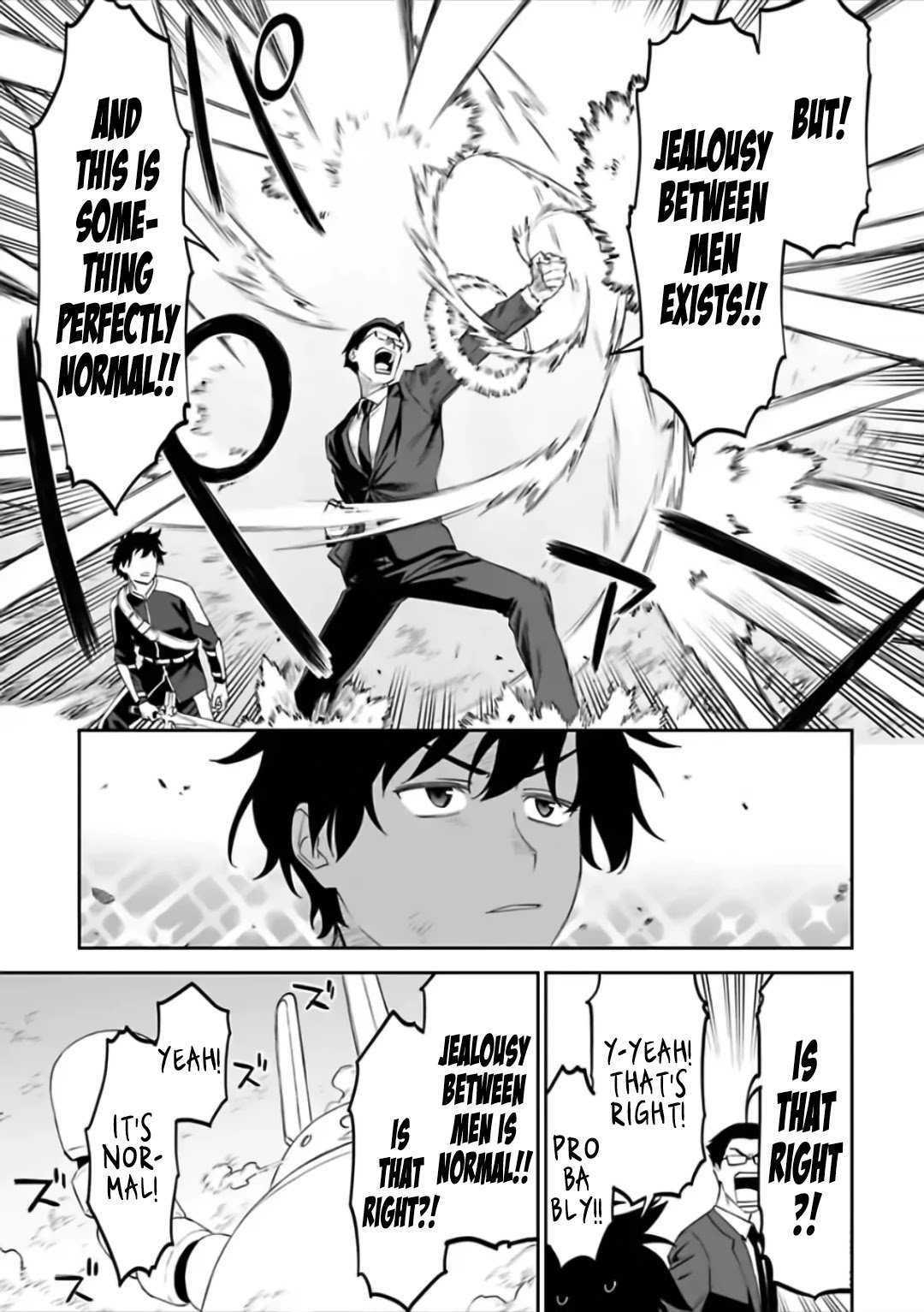 Fantasy Bishoujo Juniku Ojisan to chapter 64 page 3