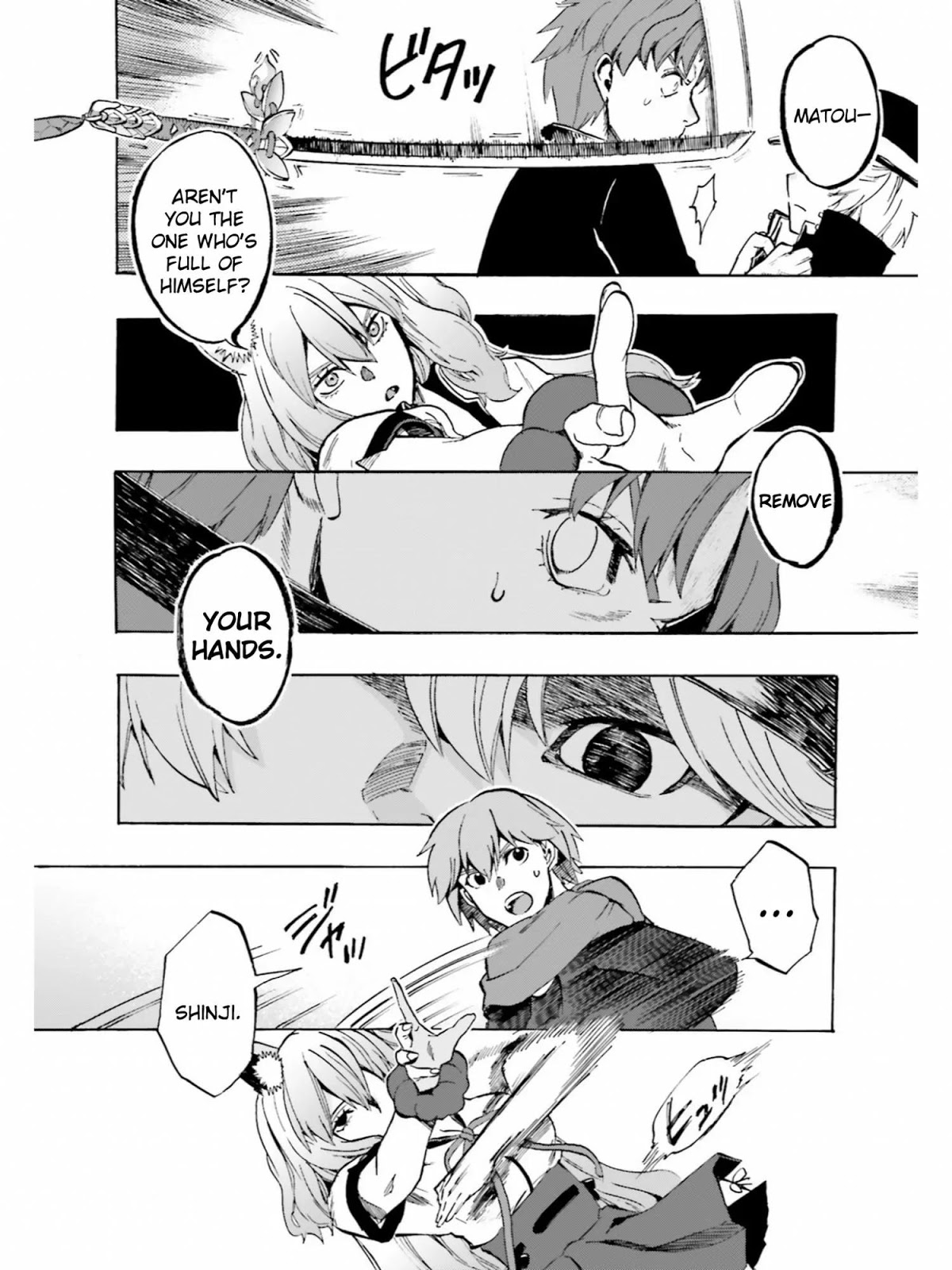 Fate/Extra CCC - Foxtail chapter 37 page 10