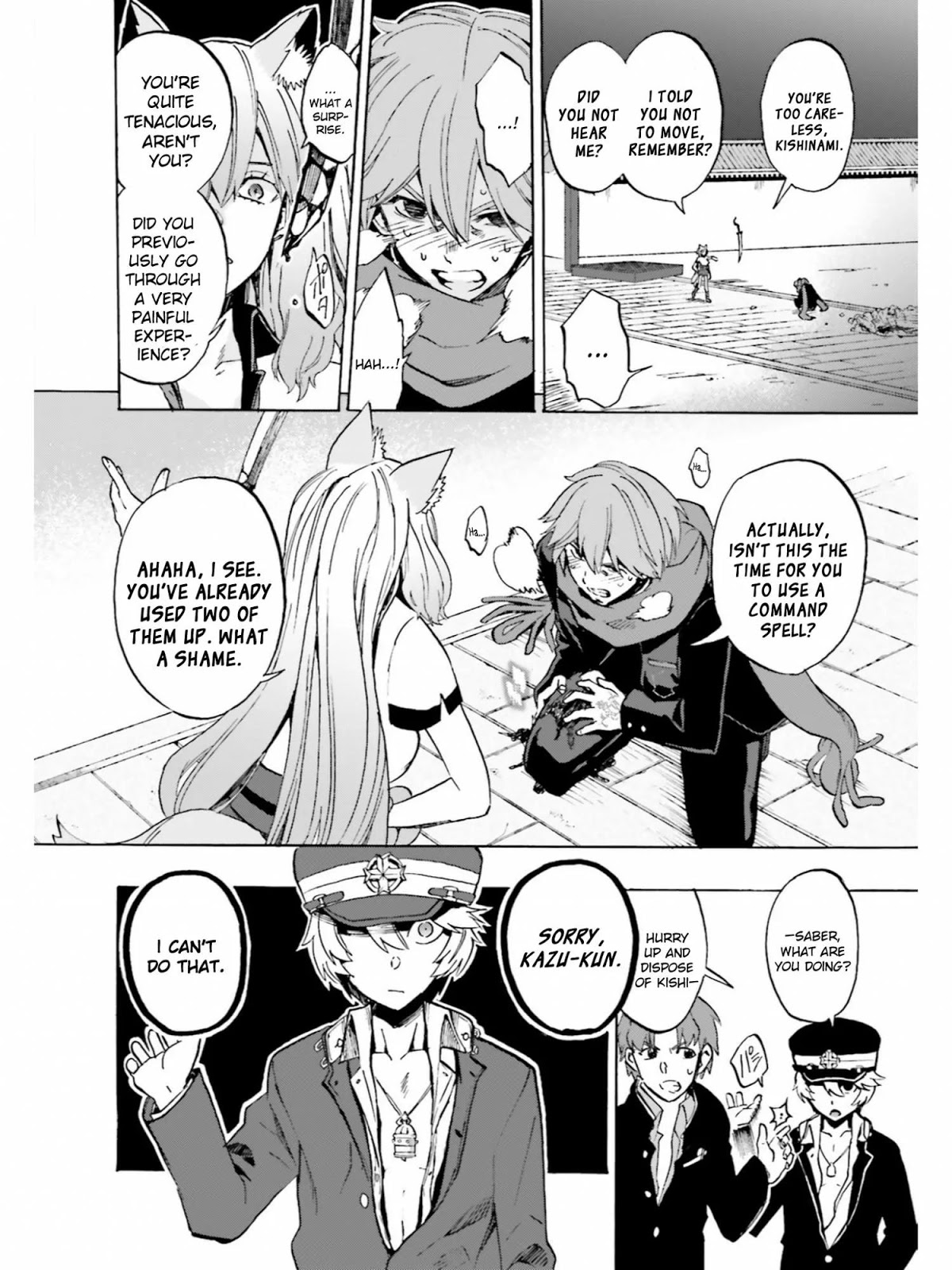 Fate/Extra CCC - Foxtail chapter 37 page 12