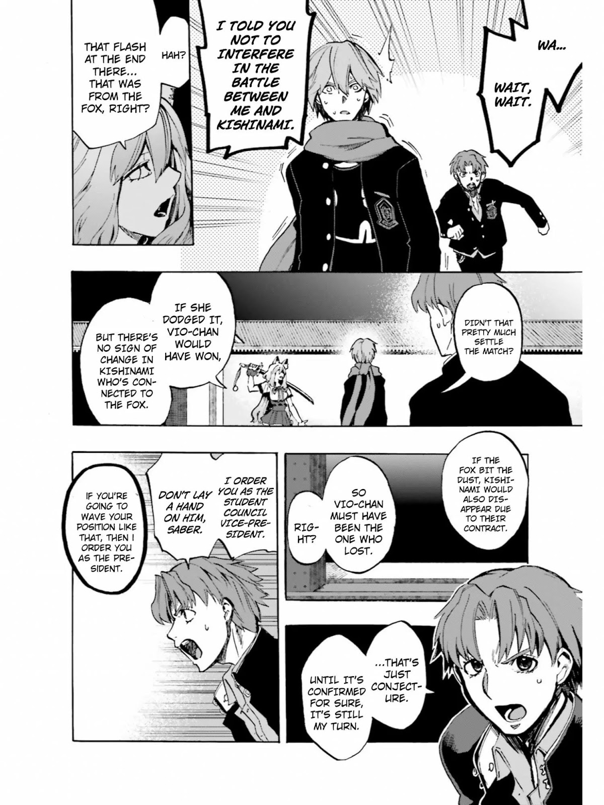 Fate/Extra CCC - Foxtail chapter 37 page 8