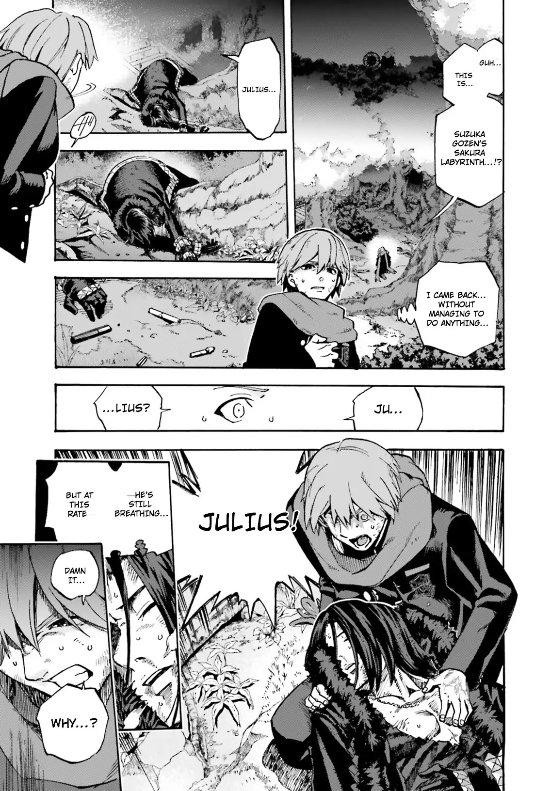 Fate/Extra CCC - Foxtail chapter 50 page 12