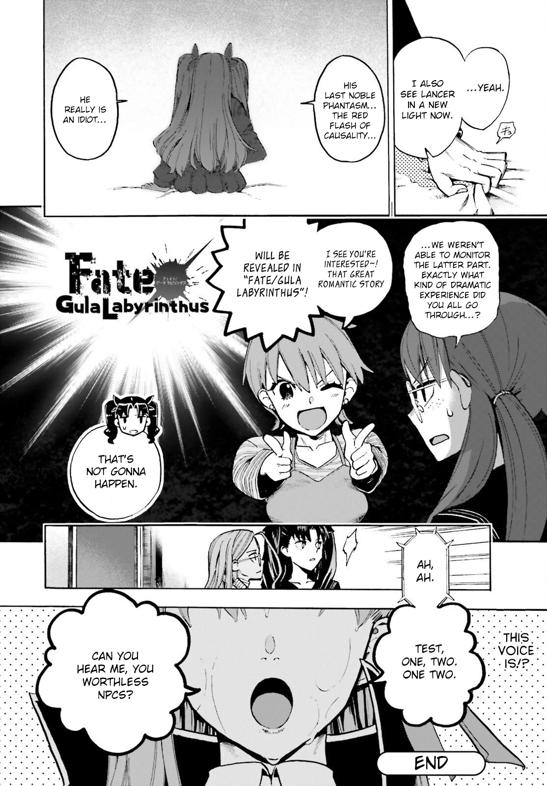 Fate/Extra CCC - Foxtail chapter 78 page 8