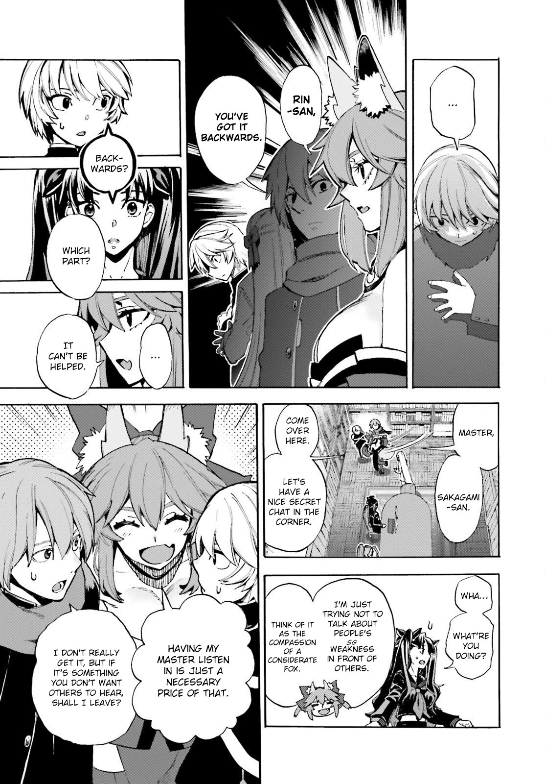 Fate/Extra CCC - Foxtail chapter 81 page 3