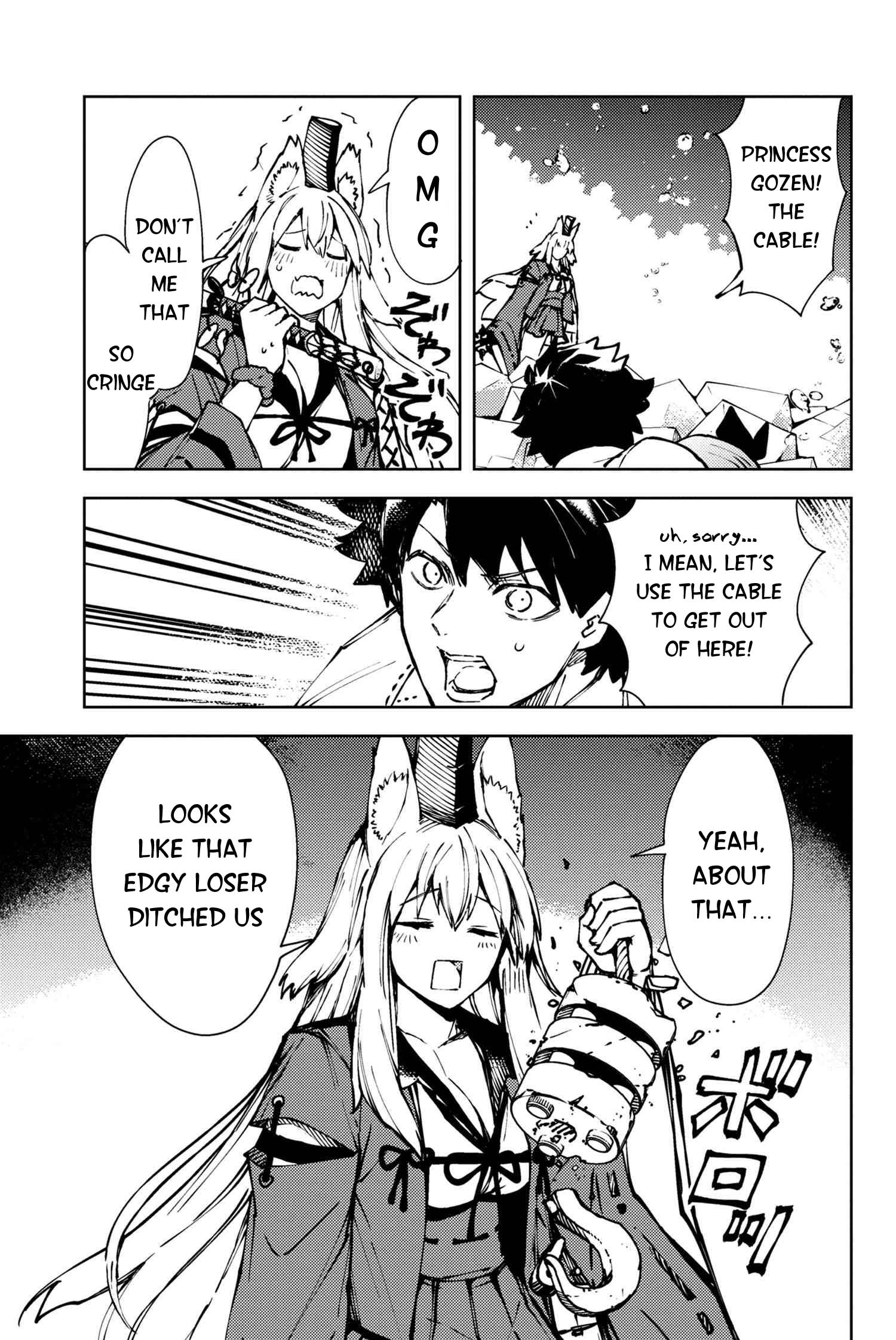 Fate/Grand Order: Epic of Remnant - Deep Sea Cyber-Paradise SE.RA.PH chapter 28.4 page 10