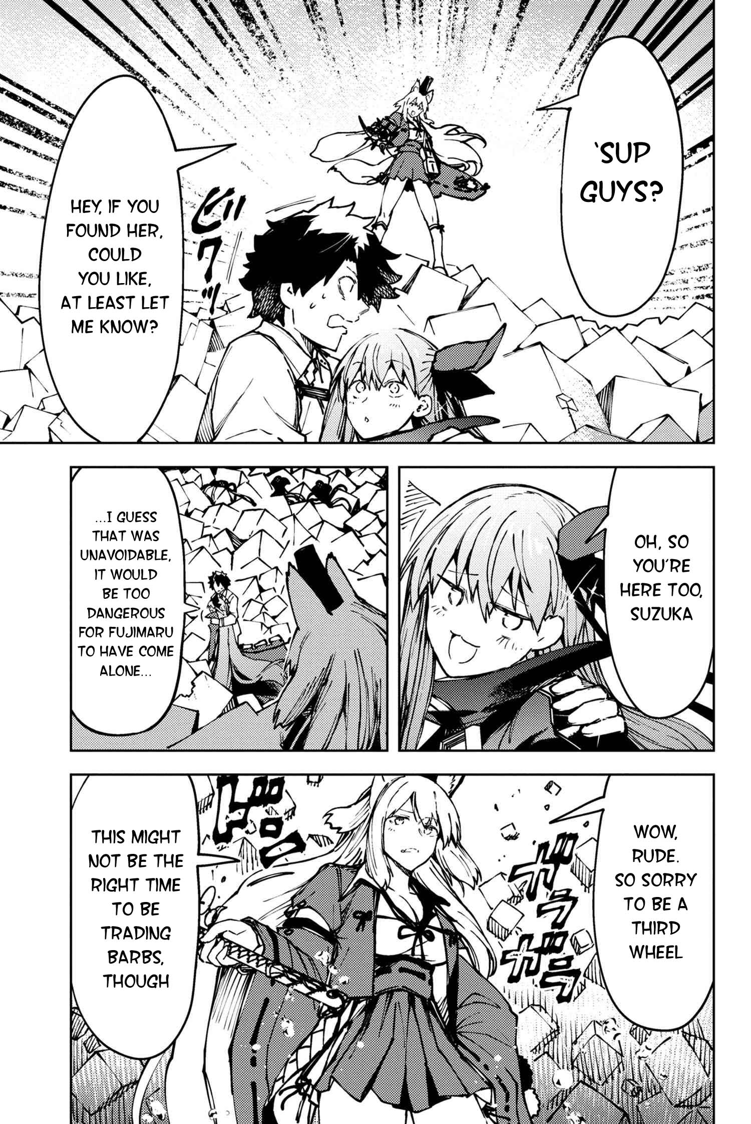 Fate/Grand Order: Epic of Remnant - Deep Sea Cyber-Paradise SE.RA.PH chapter 28.4 page 8