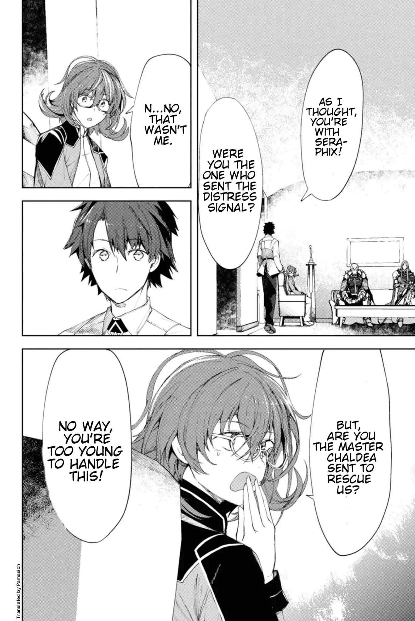 Fate/Grand Order: Epic of Remnant - Deep Sea Cyber-Paradise SE.RA.PH chapter 9.2 page 1