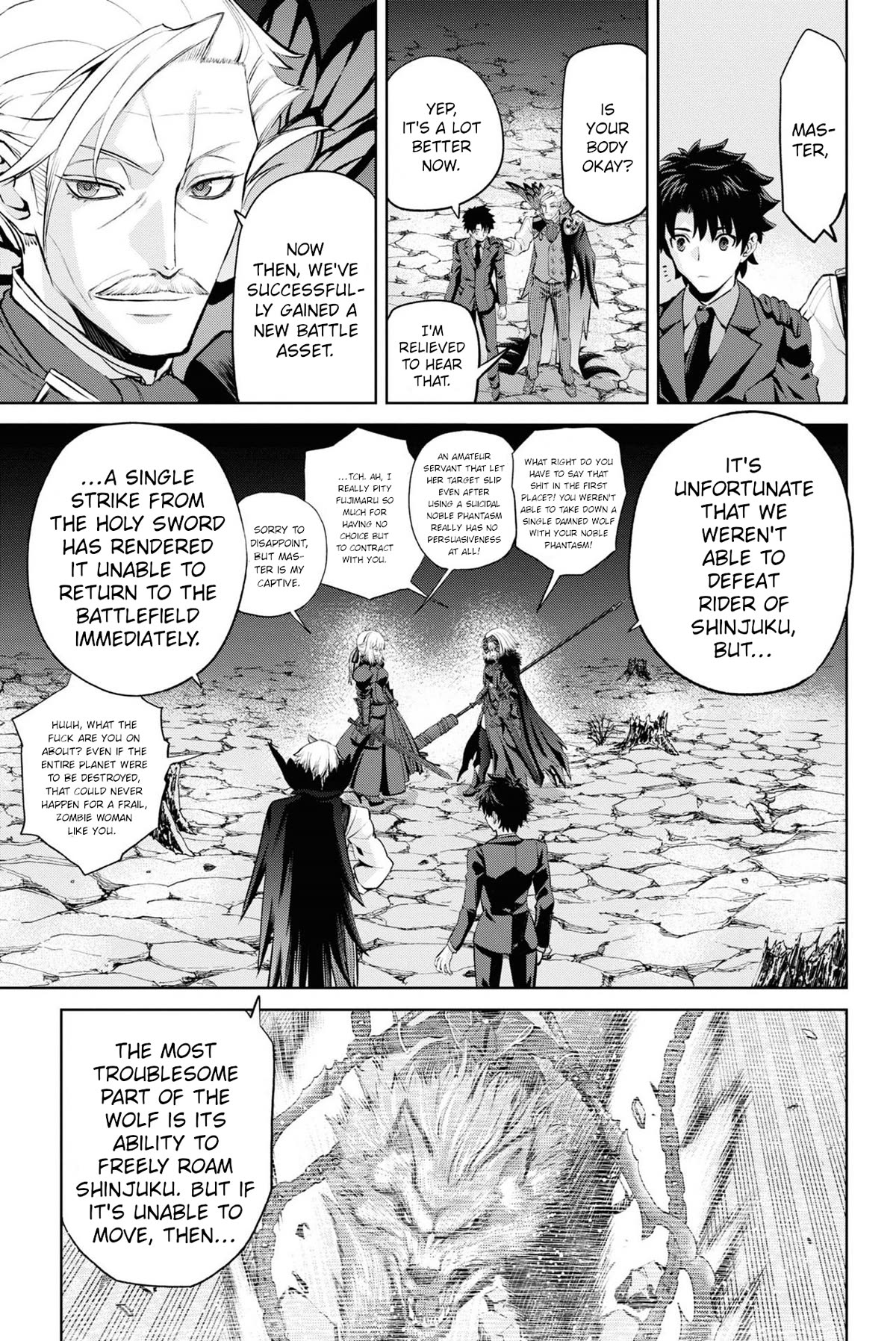 Fate/Grand Order: Epic of Remnant - Pseudo-Singularity I: Quarantined Territory of Malice, Shinjuku - Shinjuku Phantom Incident chapter 10 page 9