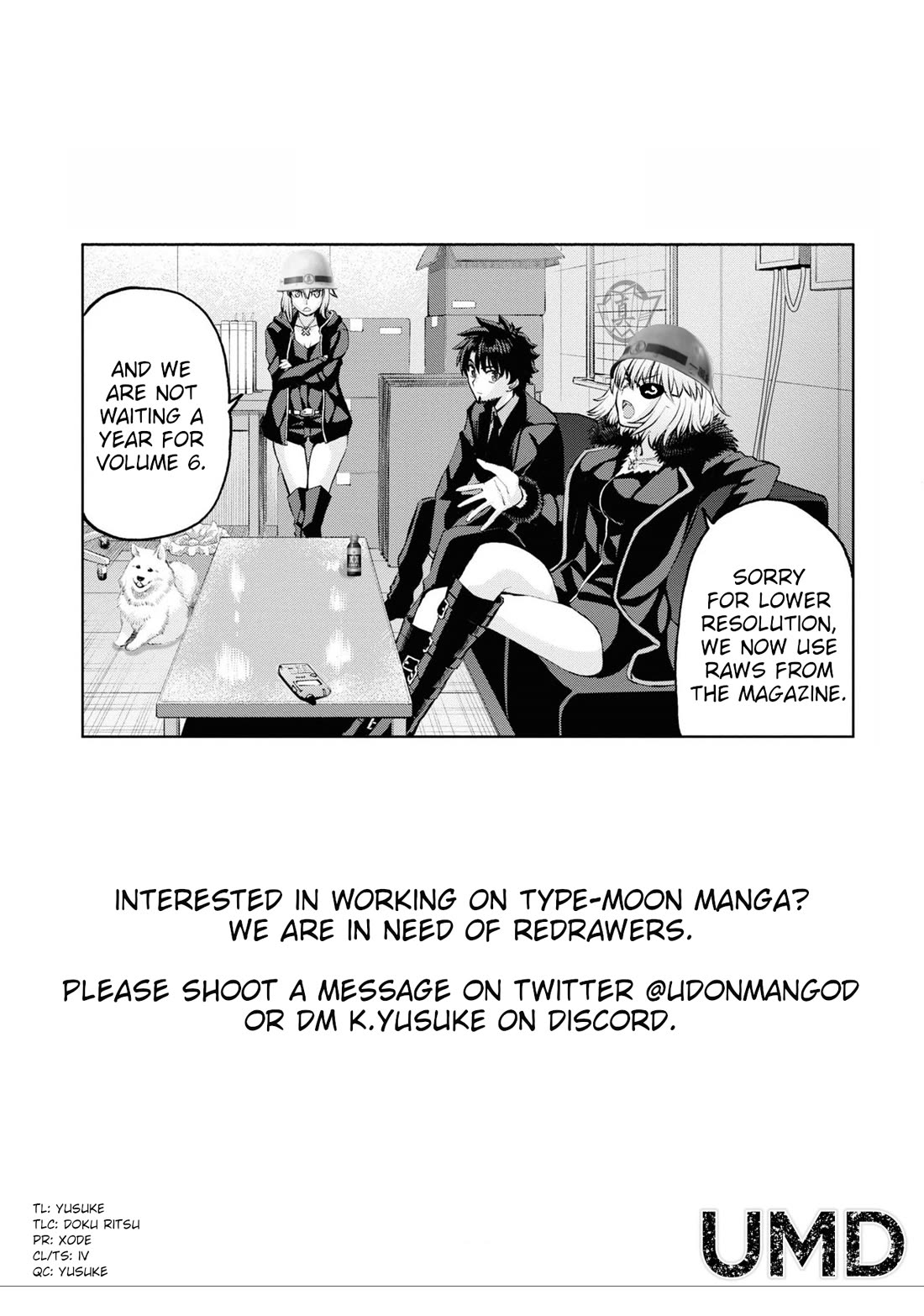 Fate/Grand Order: Epic of Remnant - Pseudo-Singularity I: Quarantined Territory of Malice, Shinjuku - Shinjuku Phantom Incident chapter 22.1 page 9