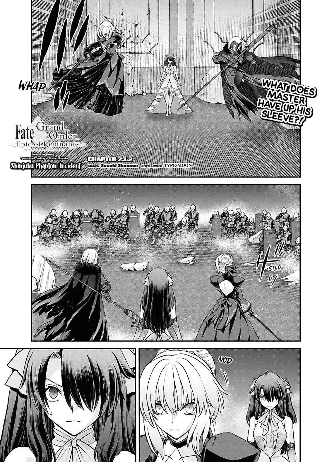 Fate/Grand Order: Epic of Remnant - Pseudo-Singularity I: Quarantined Territory of Malice, Shinjuku - Shinjuku Phantom Incident chapter 23.2 page 1