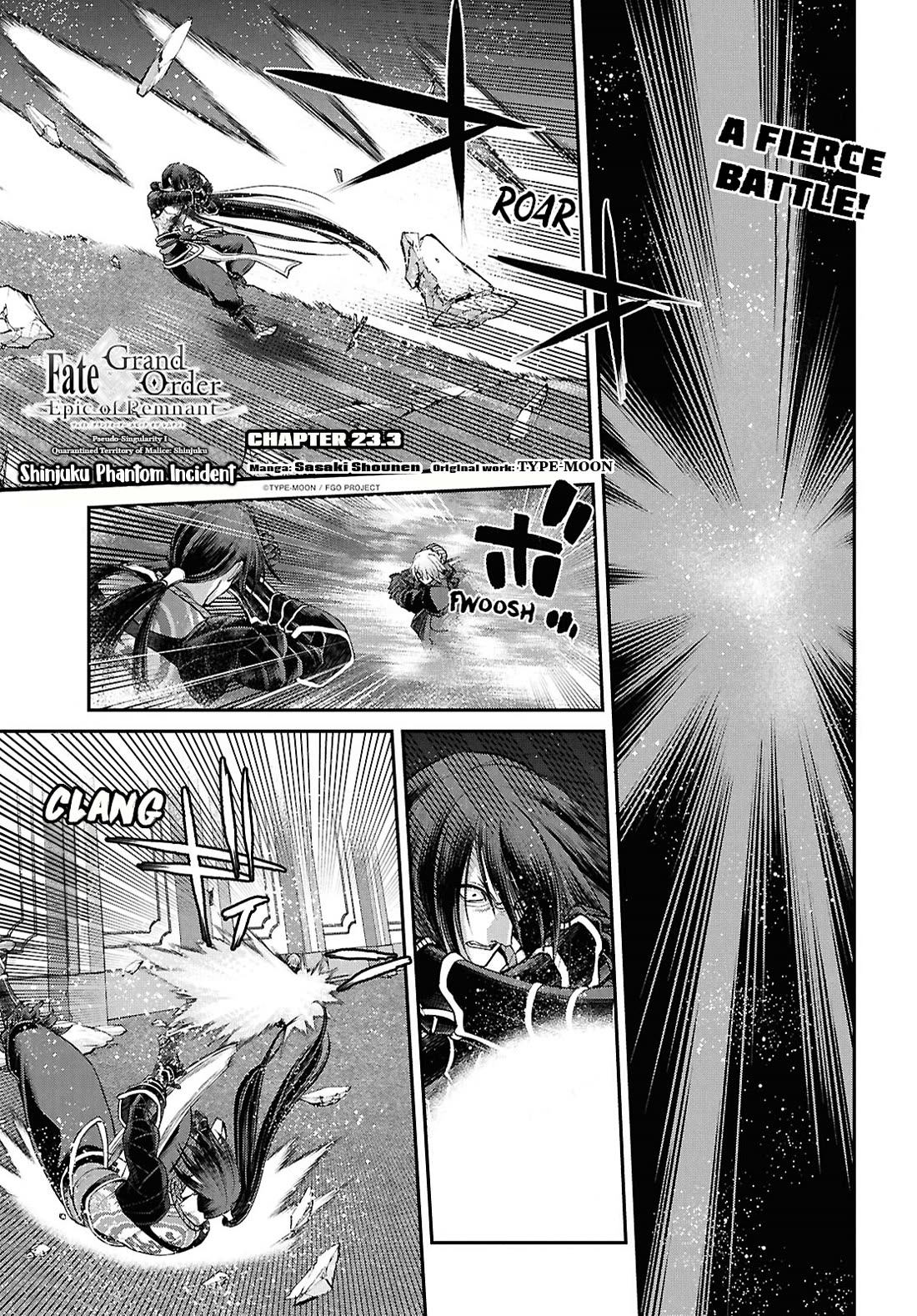 Fate/Grand Order: Epic of Remnant - Pseudo-Singularity I: Quarantined Territory of Malice, Shinjuku - Shinjuku Phantom Incident chapter 23.3 page 1