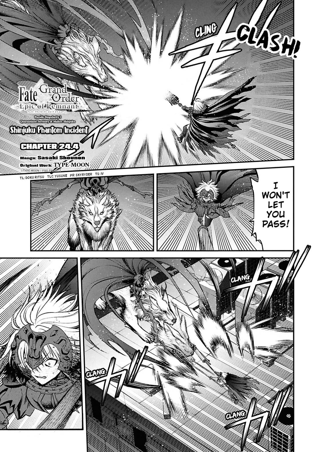 Fate/Grand Order: Epic of Remnant - Pseudo-Singularity I: Quarantined Territory of Malice, Shinjuku - Shinjuku Phantom Incident chapter 24.4 page 1