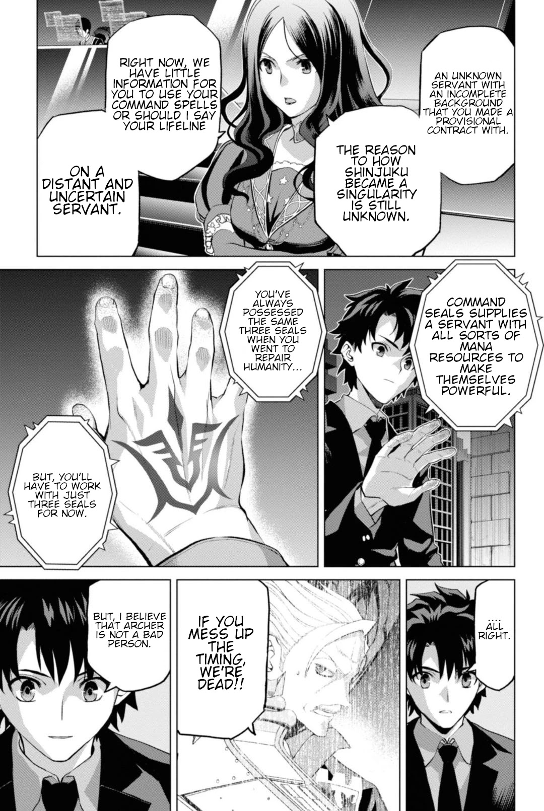 Fate/Grand Order: Epic of Remnant - Pseudo-Singularity I: Quarantined Territory of Malice, Shinjuku - Shinjuku Phantom Incident chapter 4.1 page 12