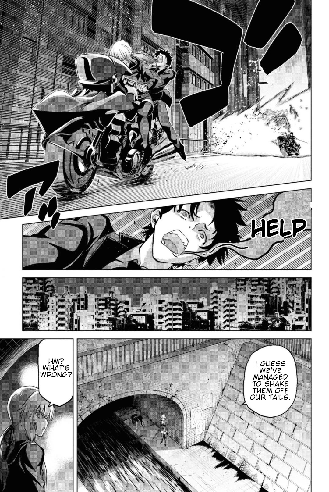 Fate/Grand Order: Epic of Remnant - Pseudo-Singularity I: Quarantined Territory of Malice, Shinjuku - Shinjuku Phantom Incident chapter 5.1 page 9