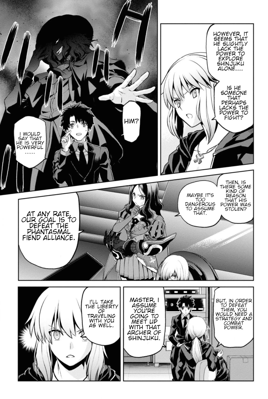 Fate/Grand Order: Epic of Remnant - Pseudo-Singularity I: Quarantined Territory of Malice, Shinjuku - Shinjuku Phantom Incident chapter 5.2 page 10