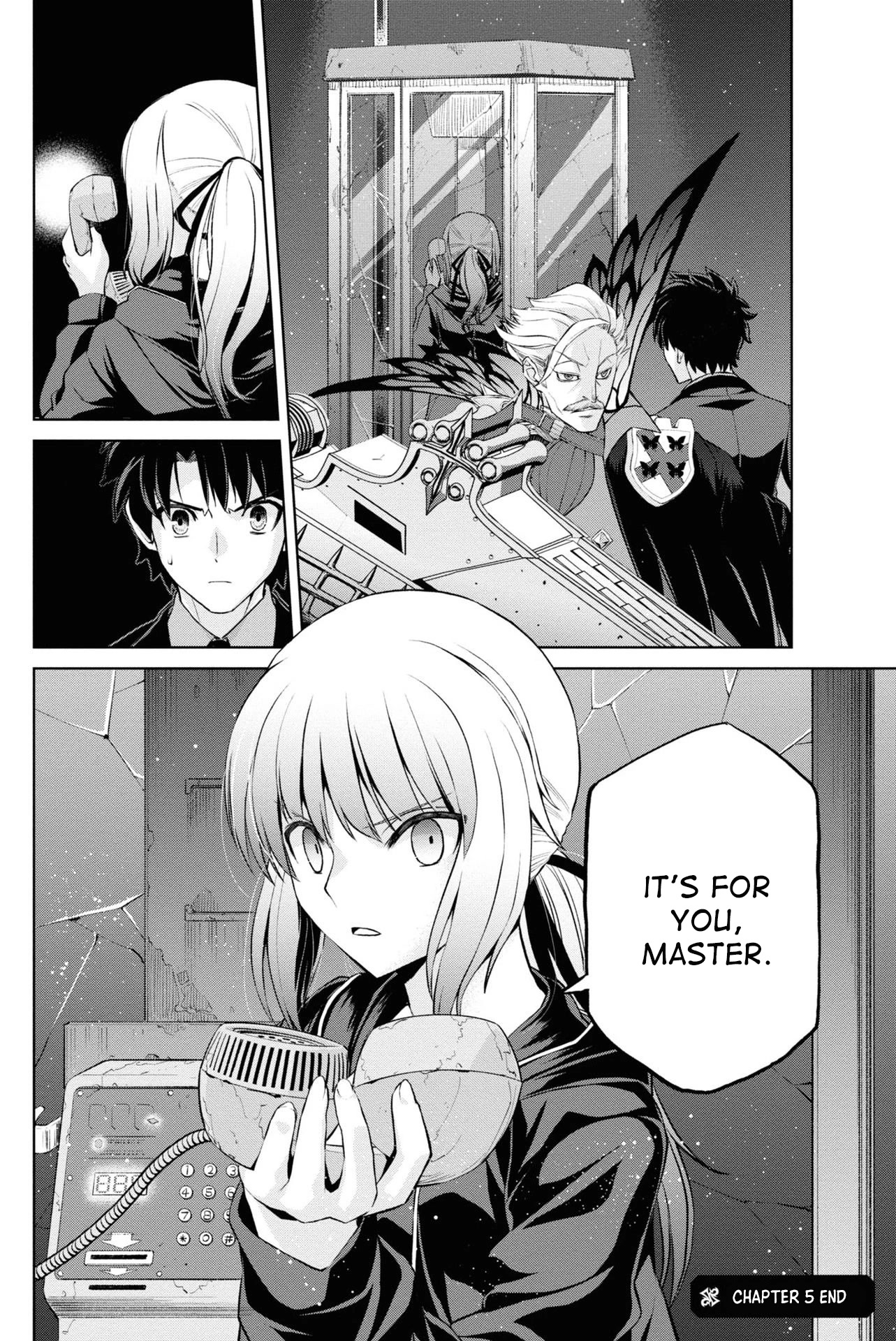 Fate/Grand Order: Epic of Remnant - Pseudo-Singularity I: Quarantined Territory of Malice, Shinjuku - Shinjuku Phantom Incident chapter 5.5 page 15