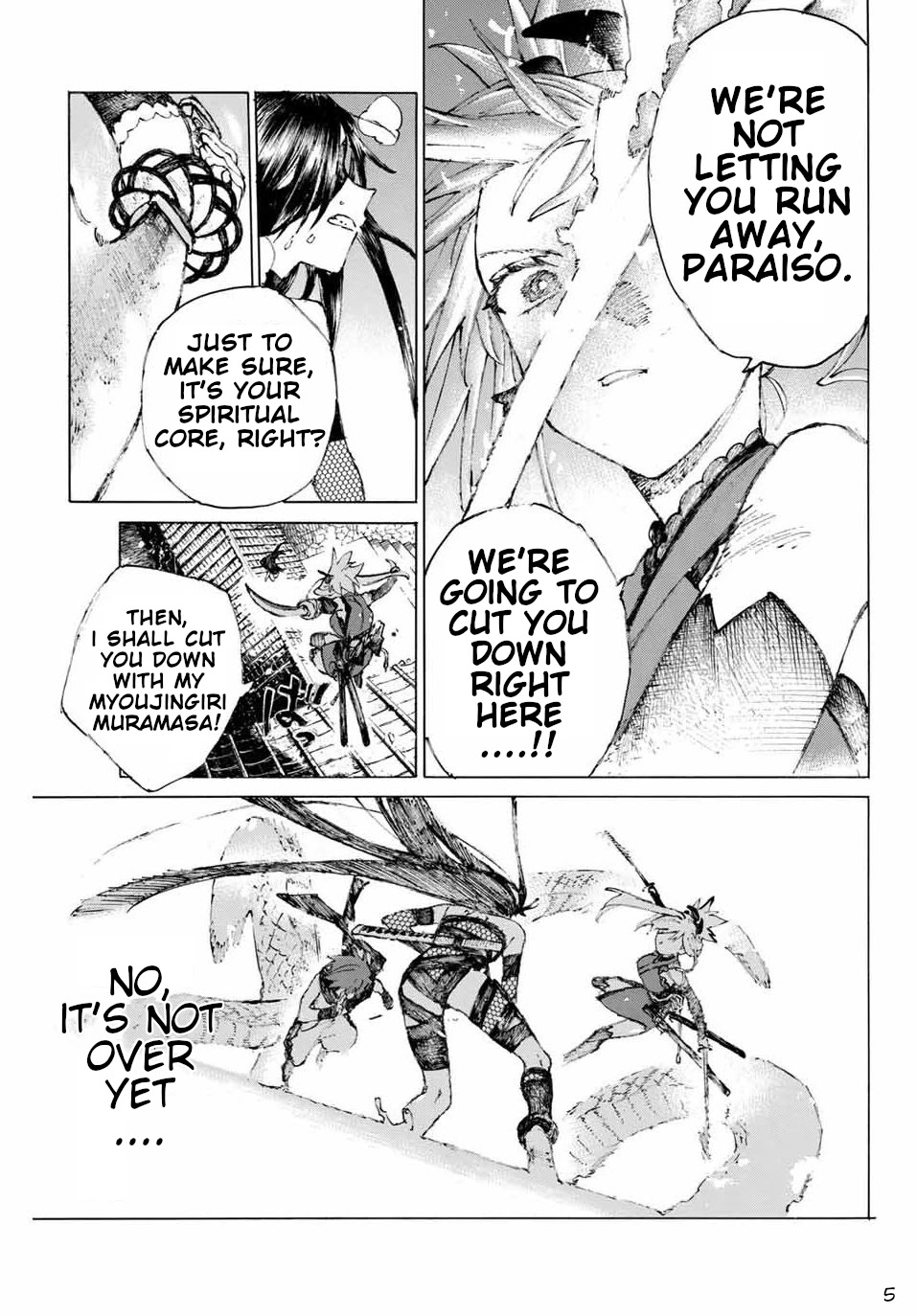 Fate/Grand Order: Epic of Remnant - Seven Duels of Swordsmasters chapter 25 page 6