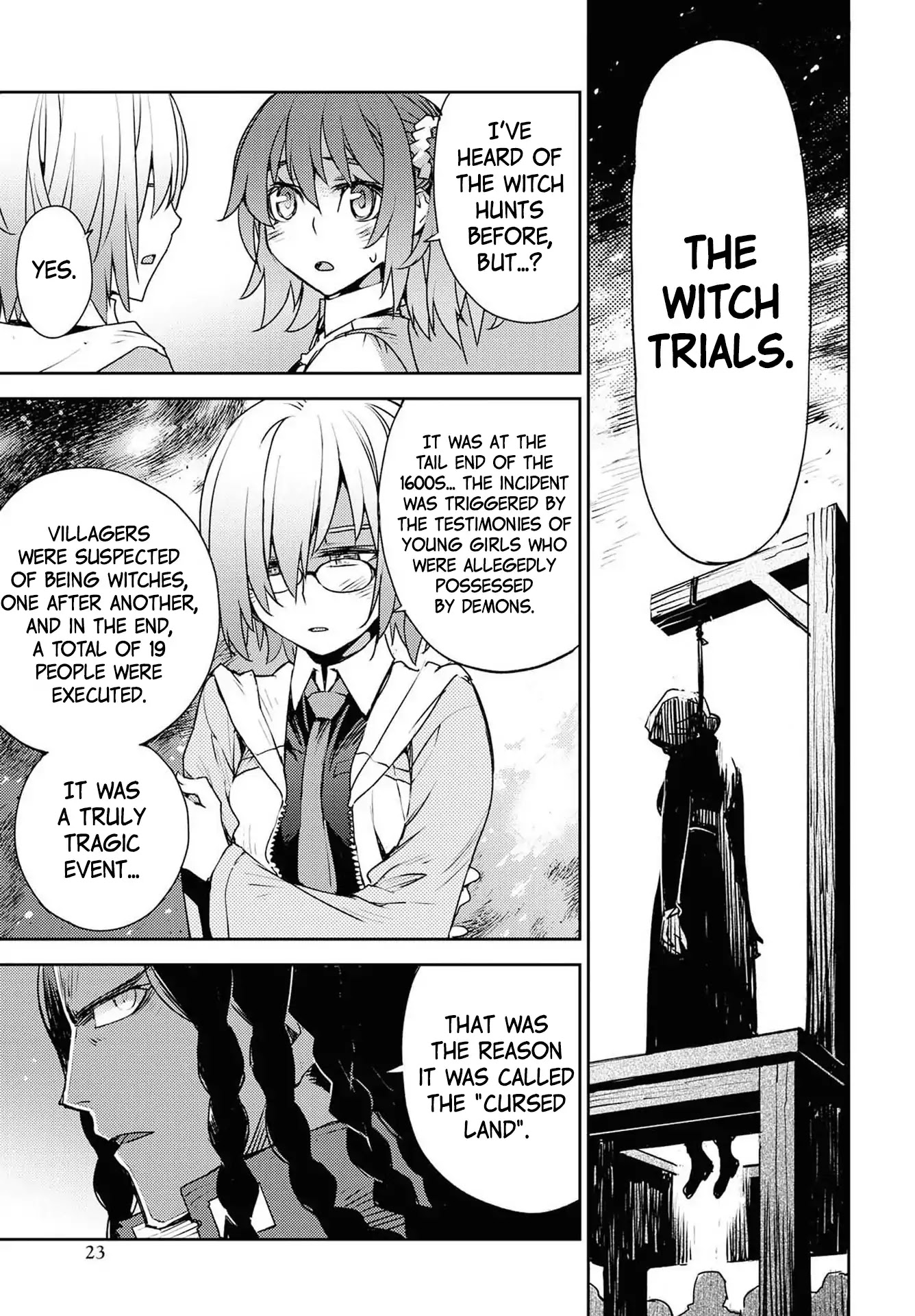 Fate/Grand Order: Epic of Remnant - Subspecies Singularity IV: Taboo Advent Salem: Salem of Heresy chapter 1 page 18